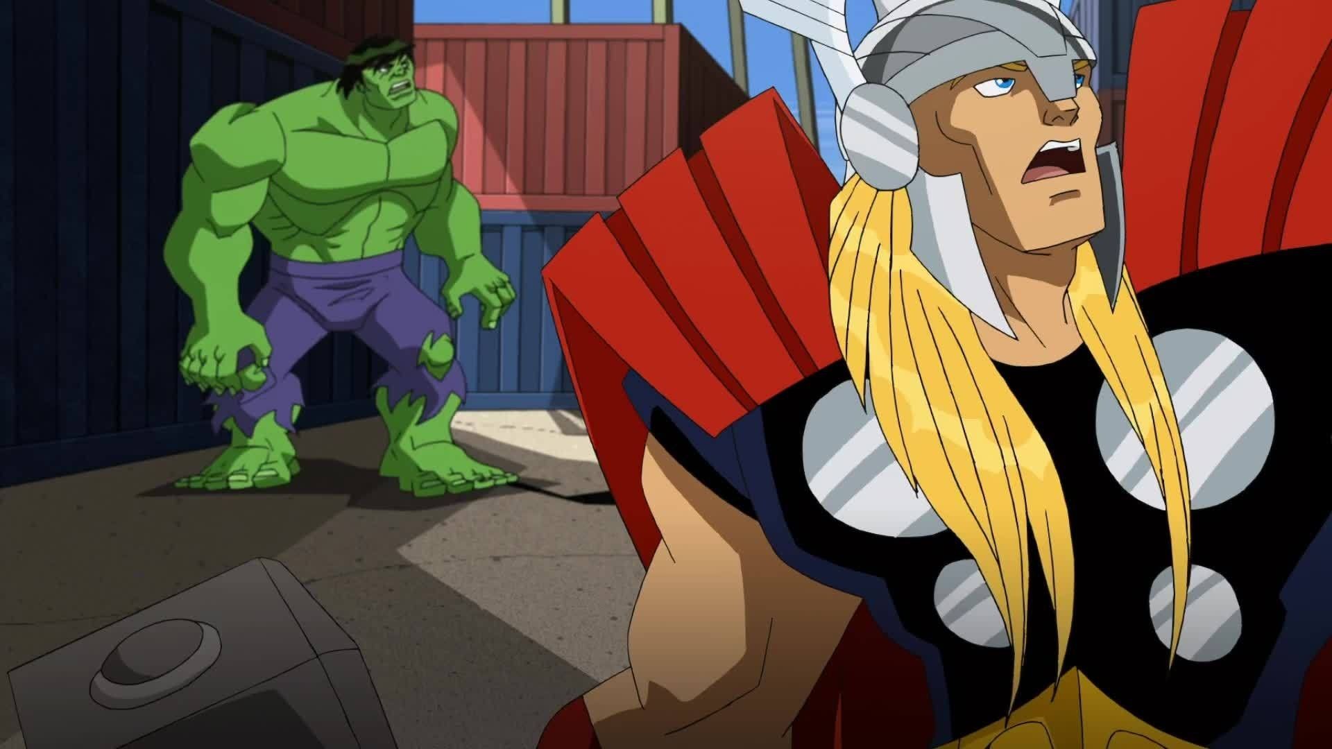 The Avengers: Earth's Mightiest Heroes background