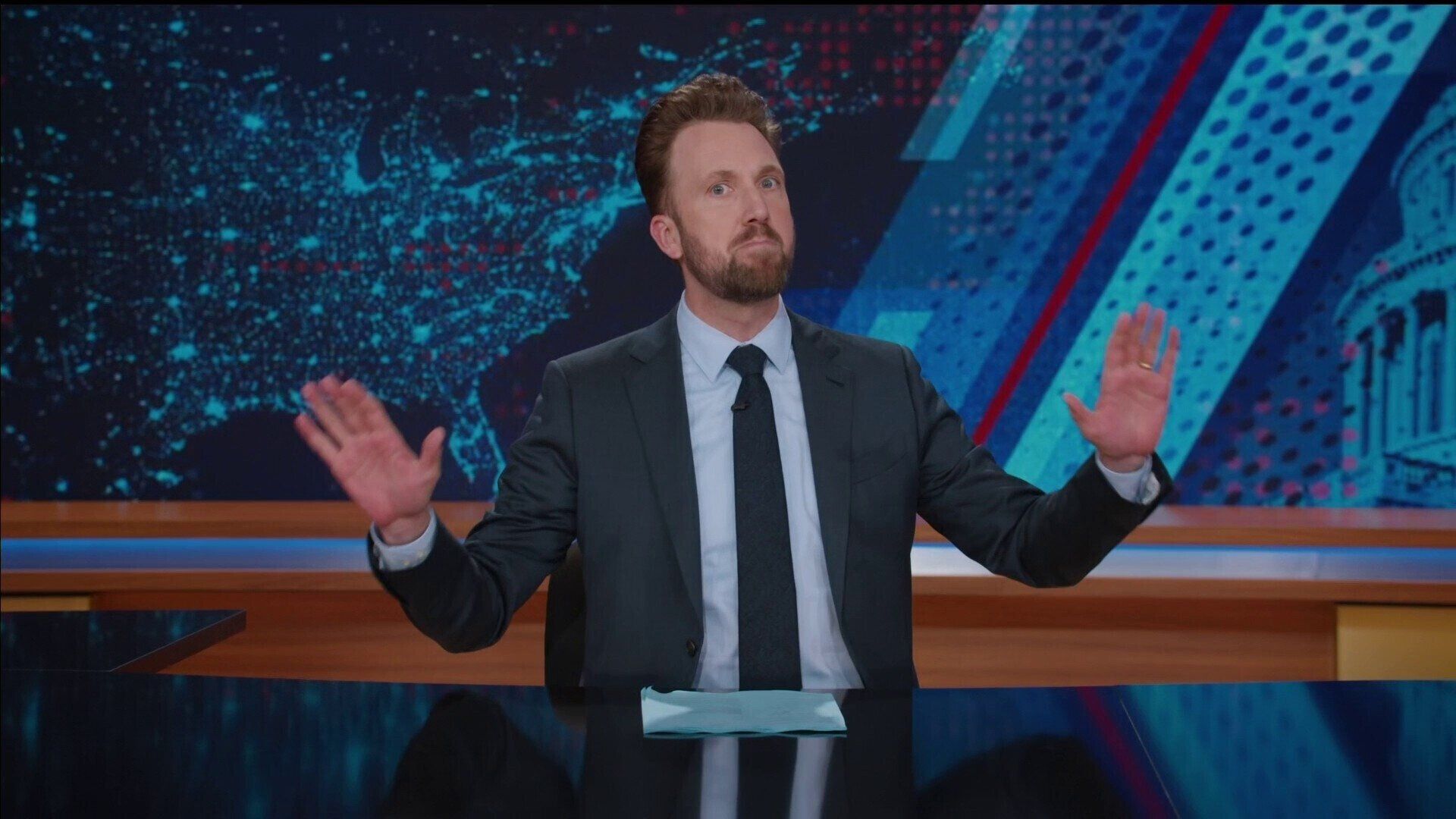 The Daily Show background