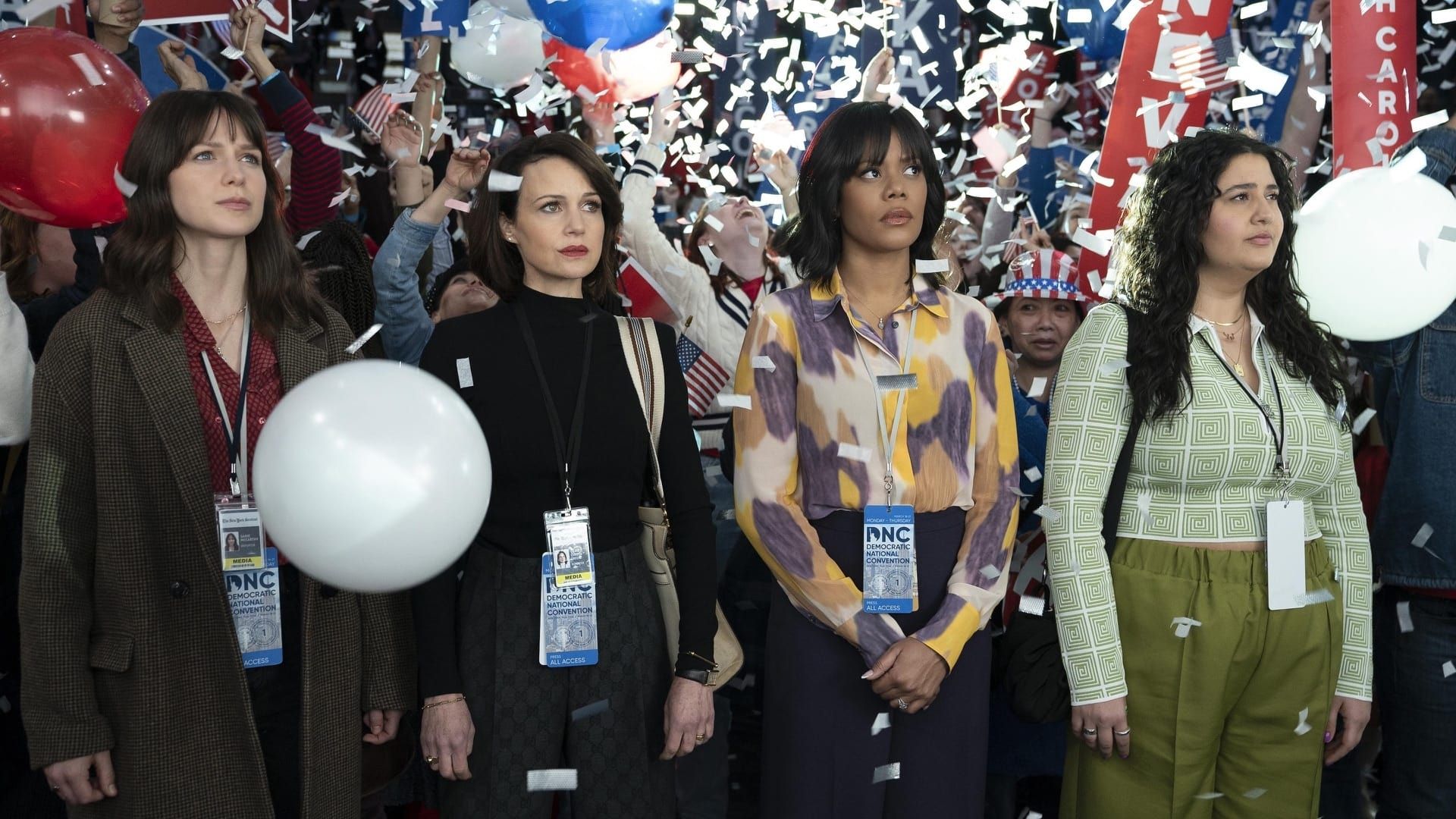 The Girls on the Bus background