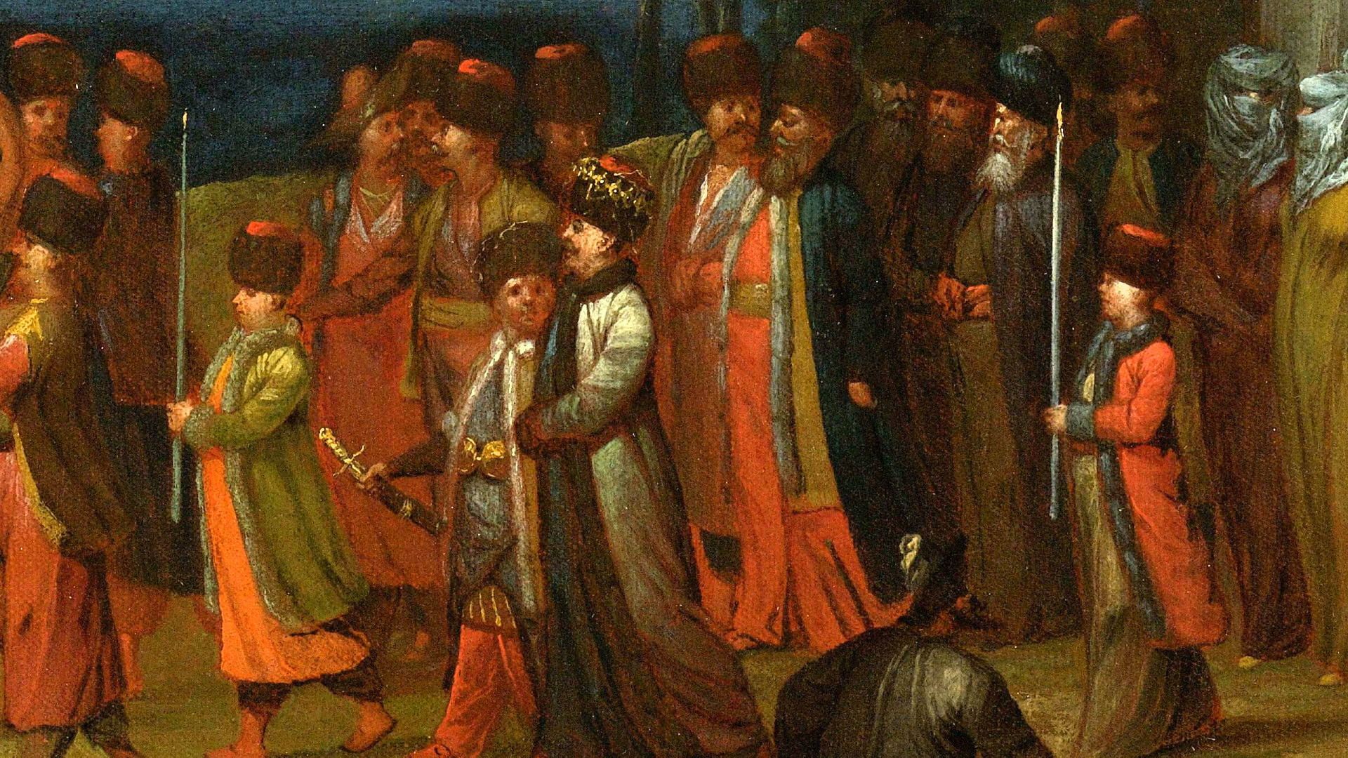 History's Crazy Rich Ancients background