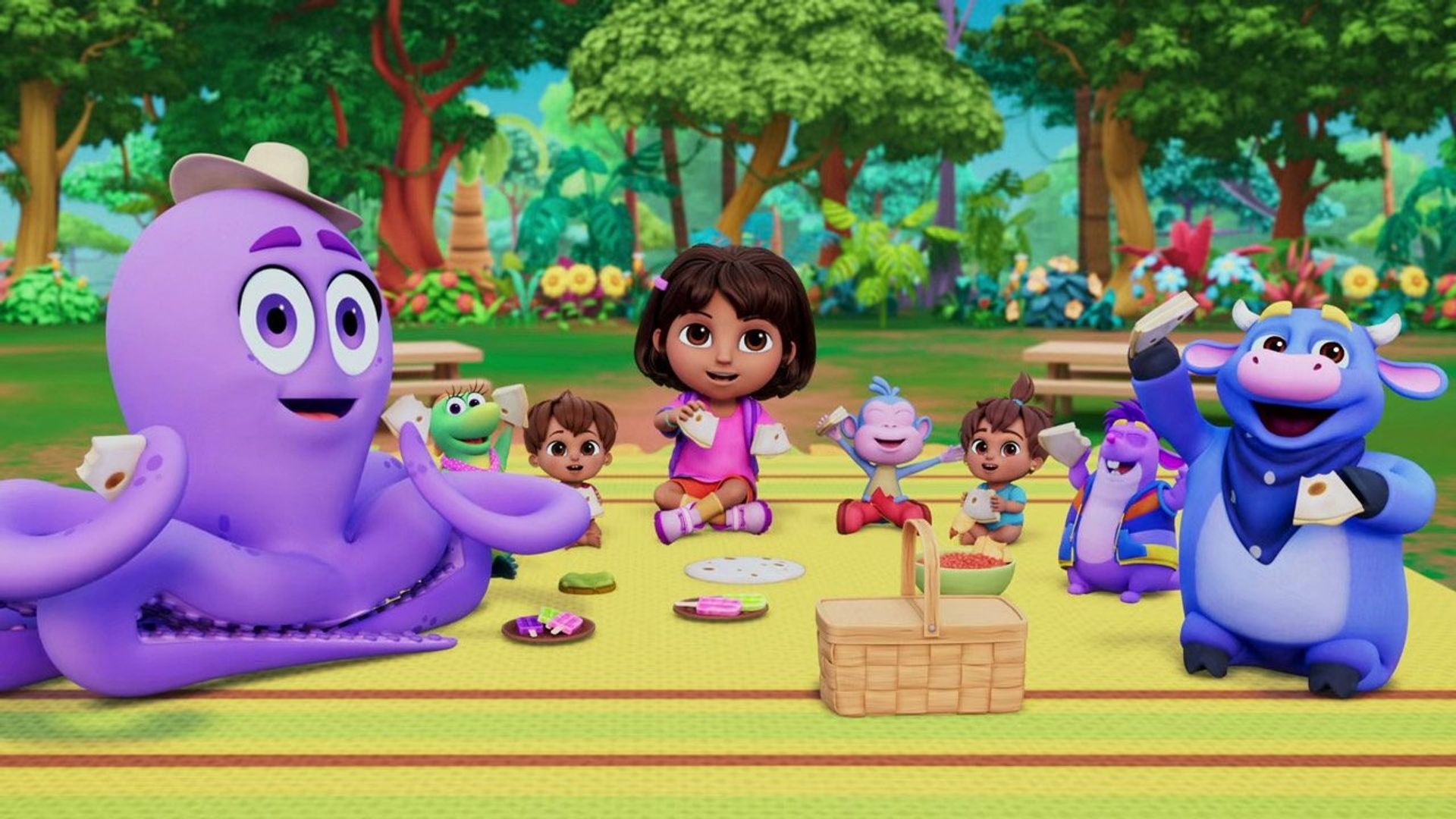 Dora the Explorer background
