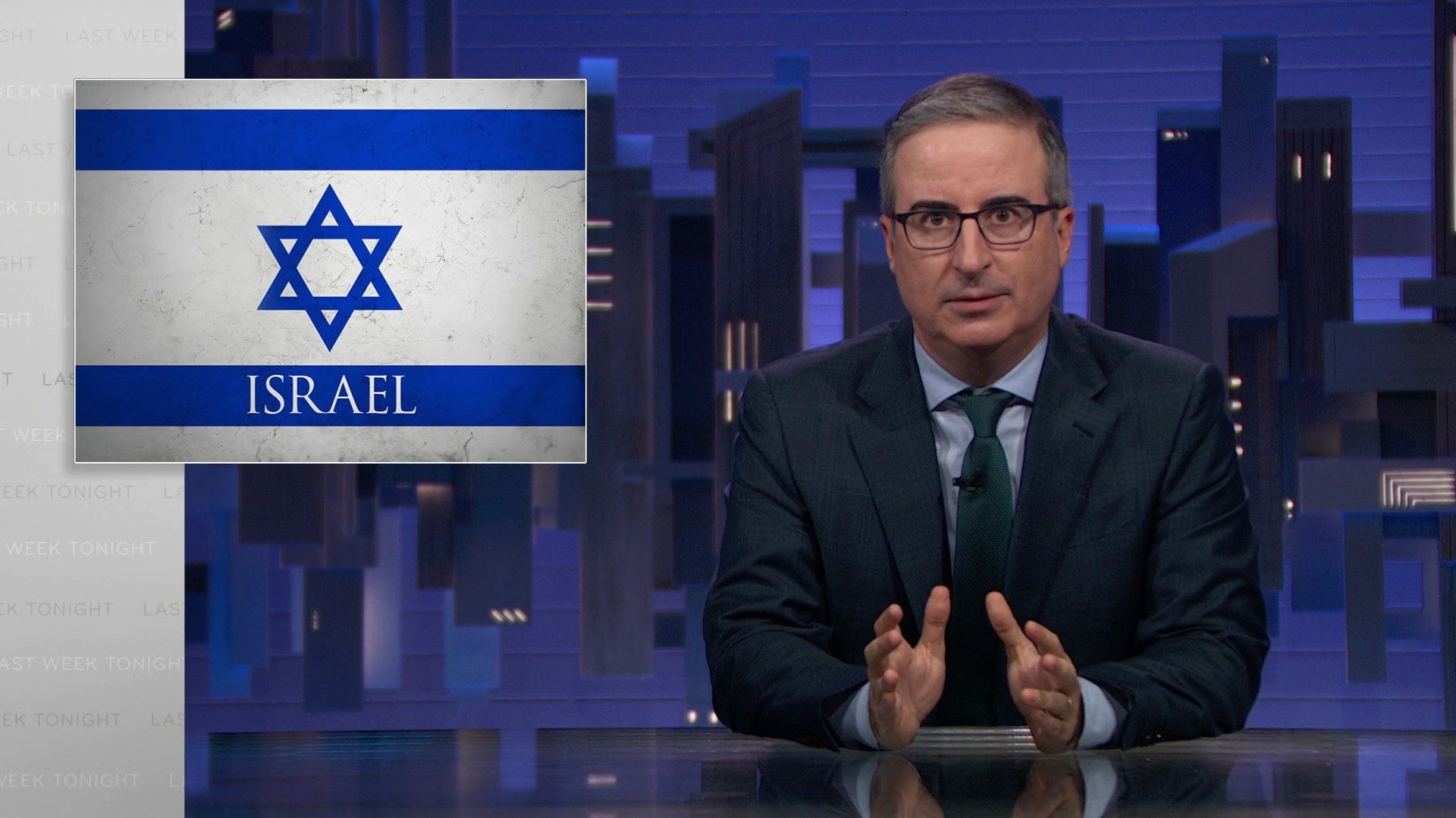 Last Week Tonight with John Oliver background