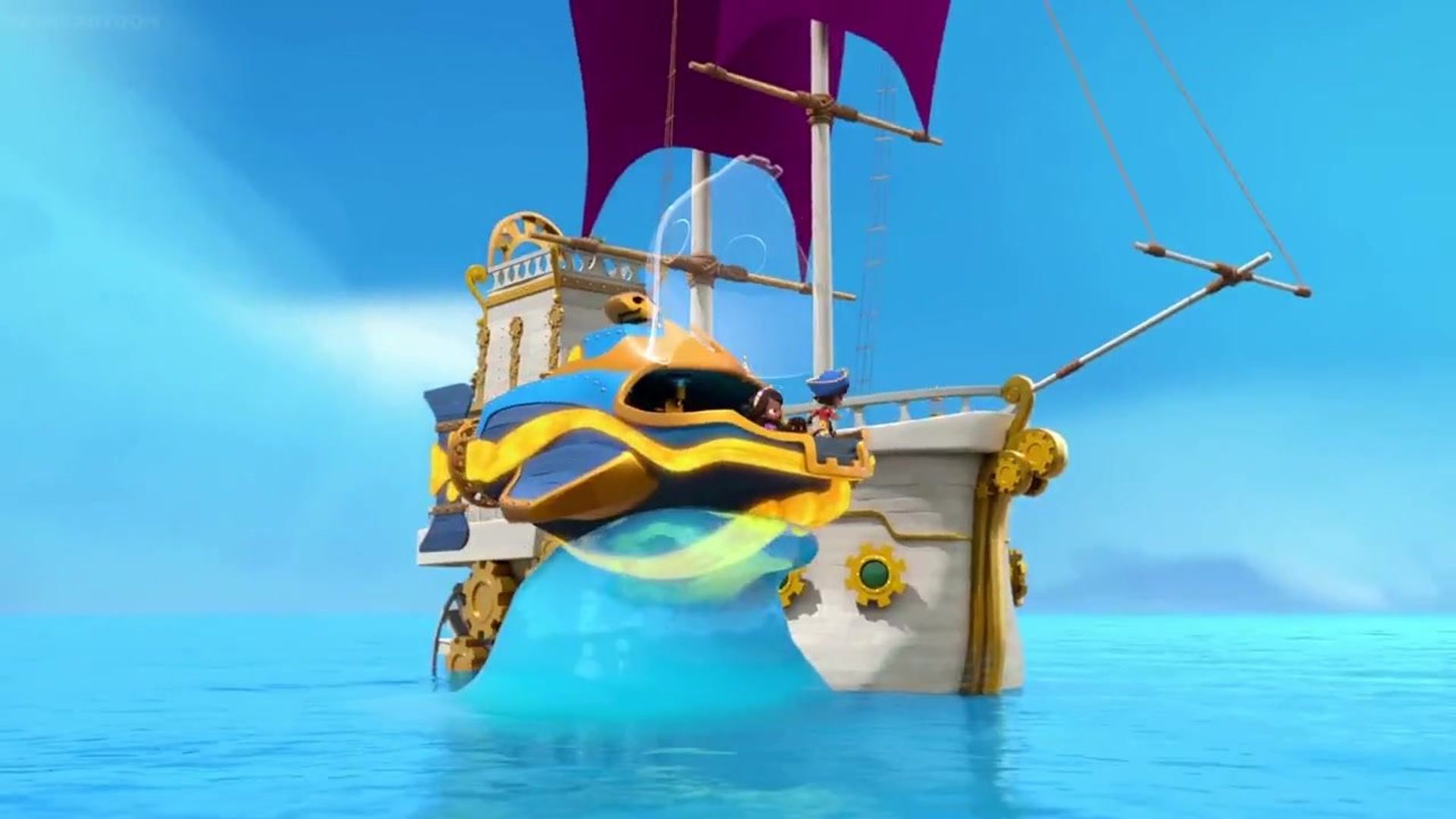 Santiago of the Seas background