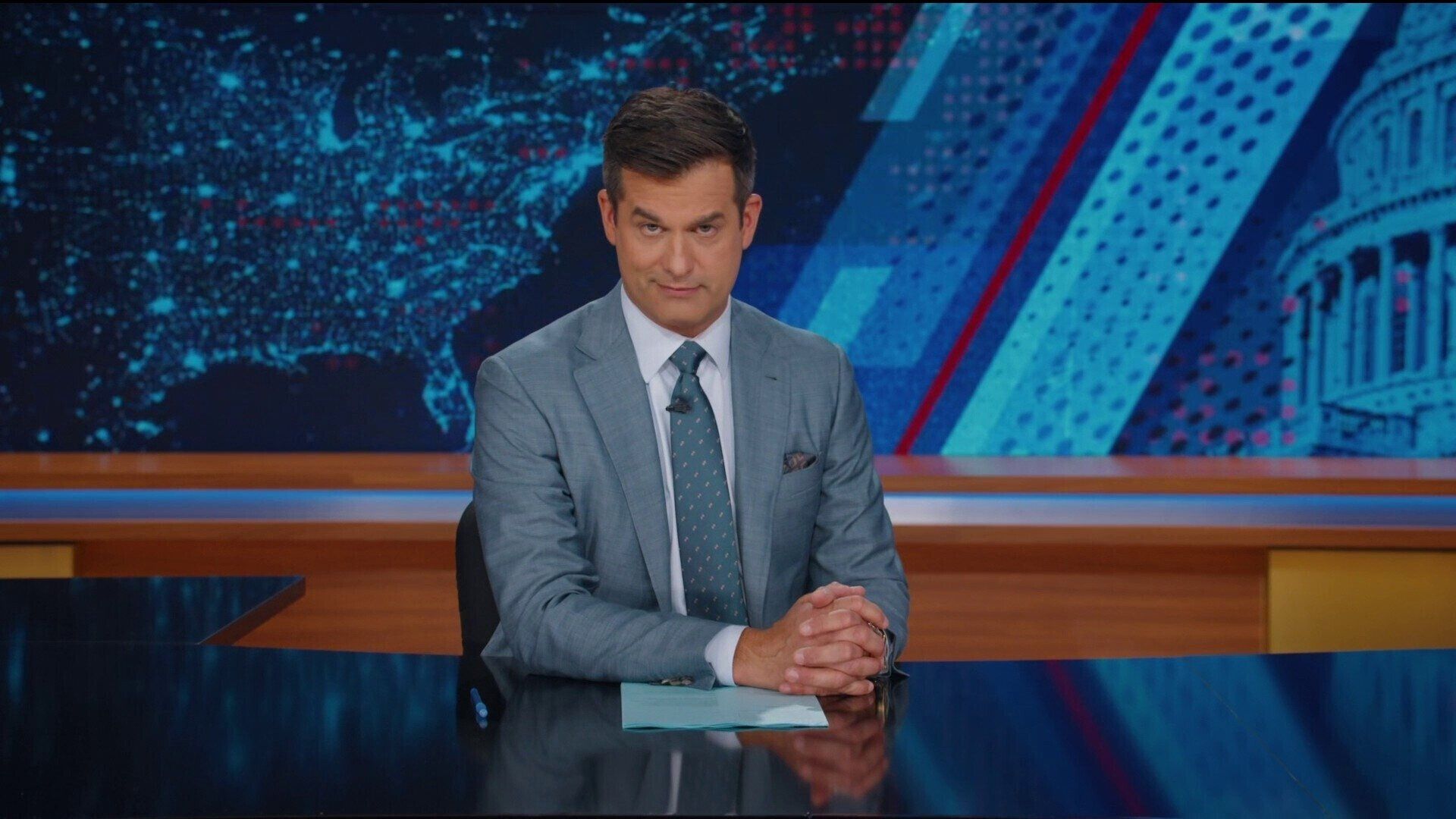 The Daily Show background