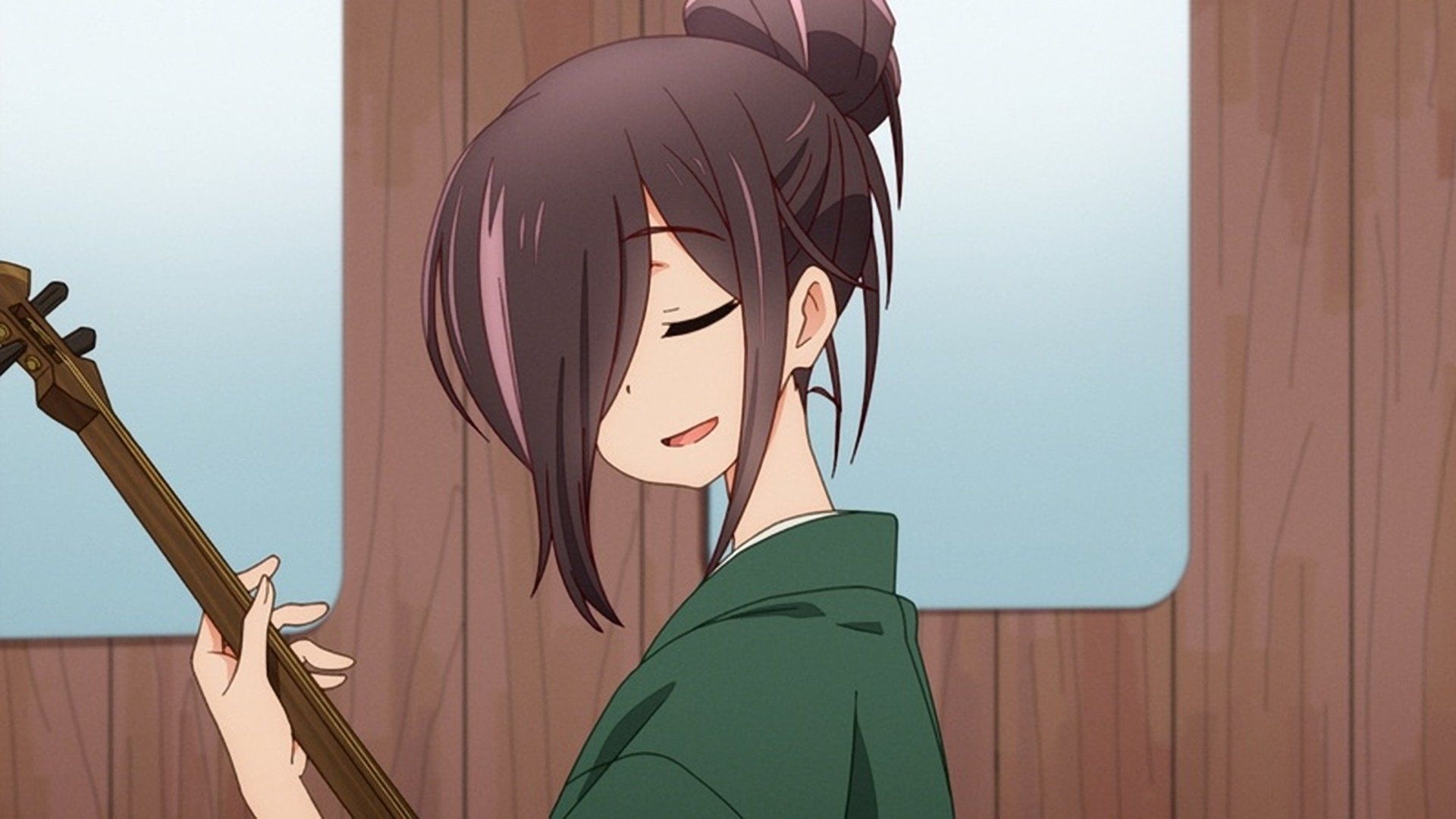 Uchi no Shishou wa Shippo ga Nai background
