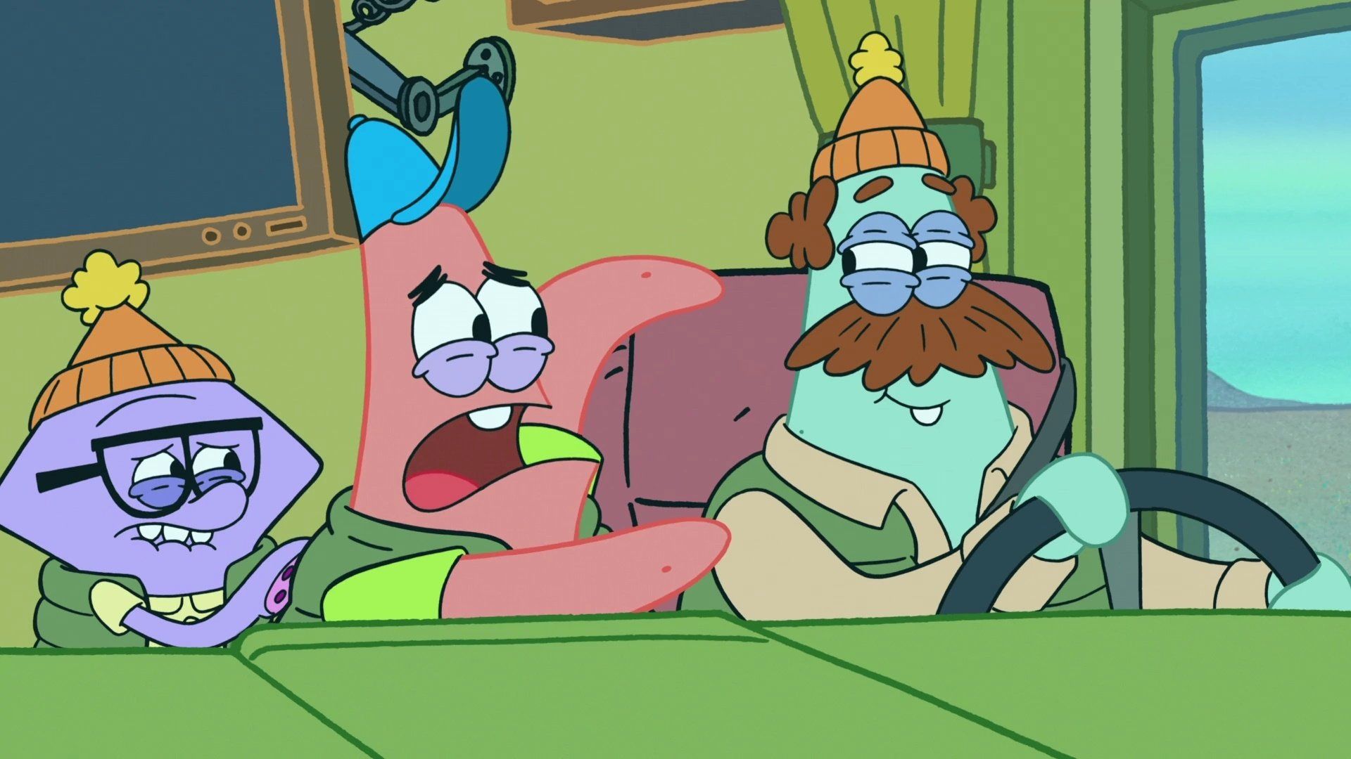 The Patrick Star Show background