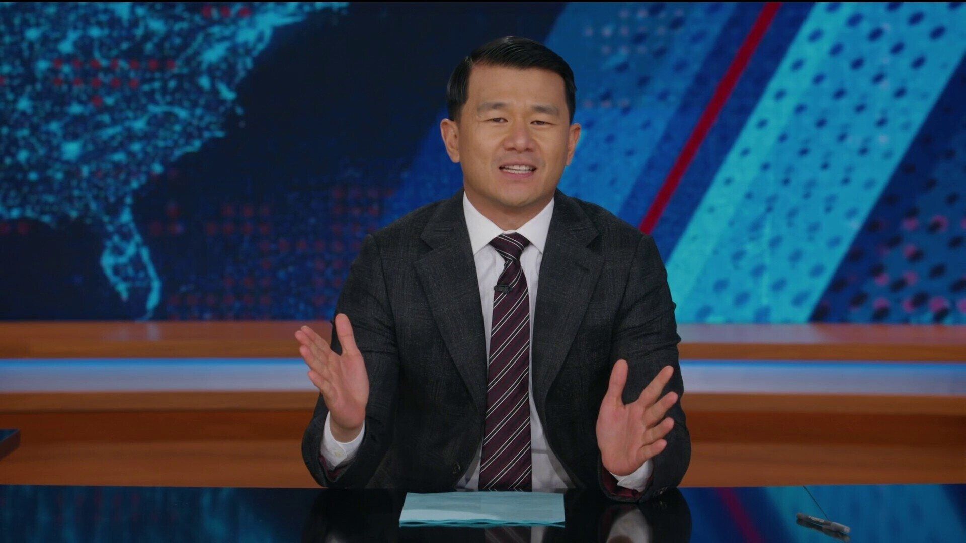 The Daily Show background