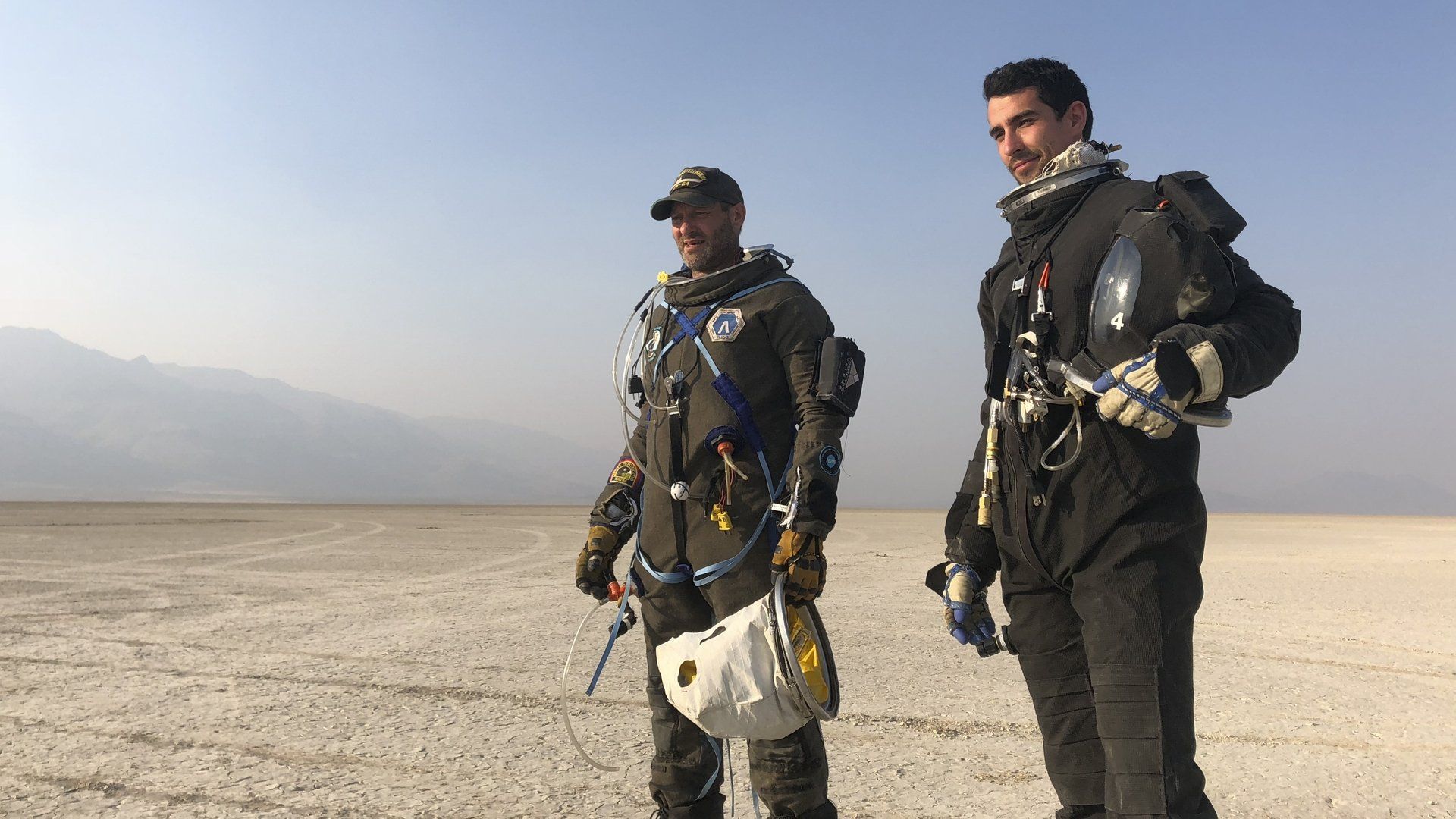 Homemade Astronauts background