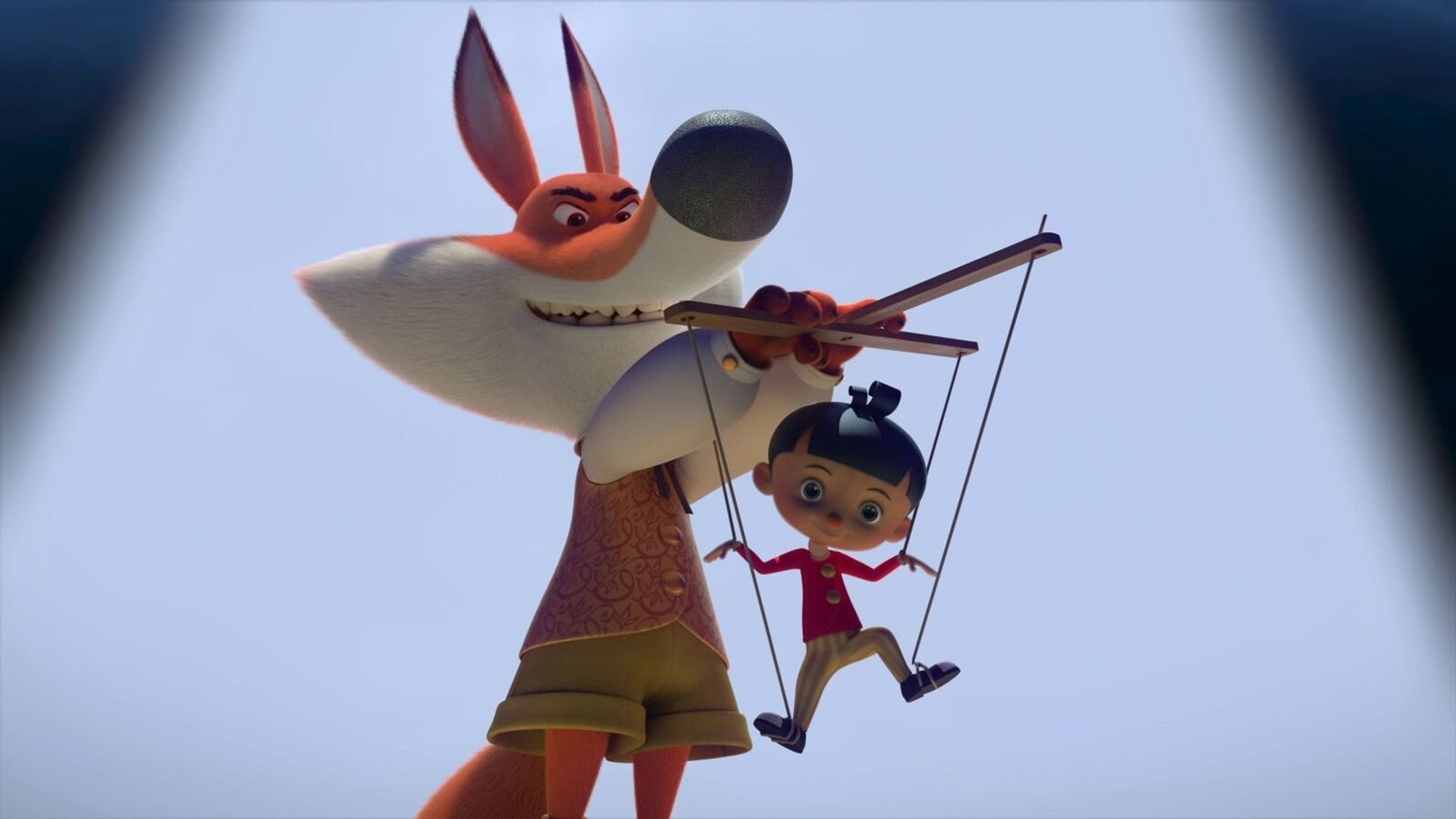 The Enchanted Village of Pinocchio background