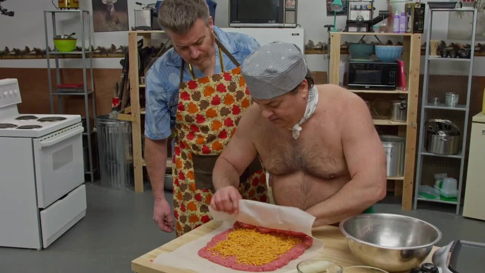 Gettin' Cooked with Ricky background