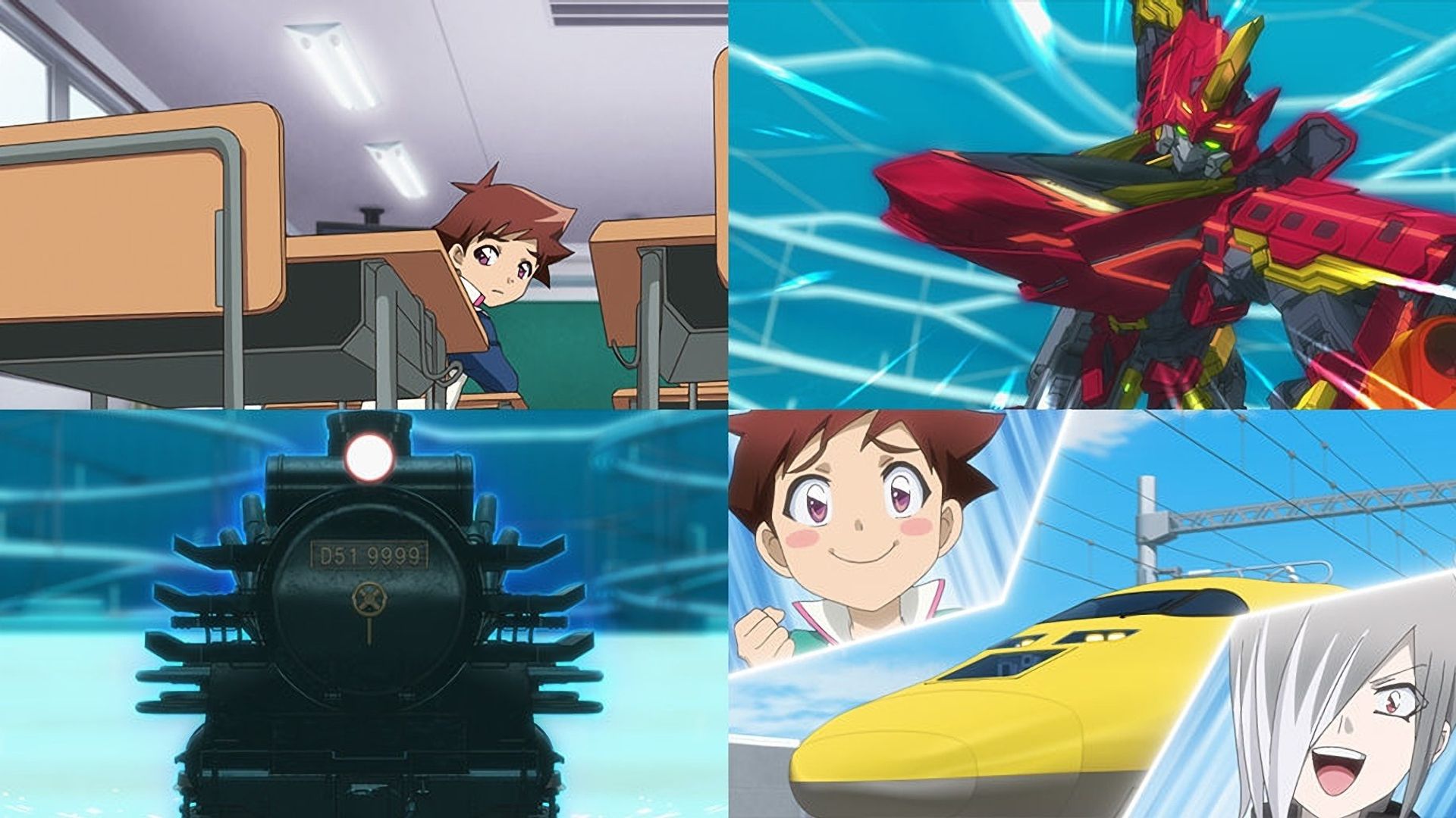 Shinkansen Henkei Robo Shinkarion background