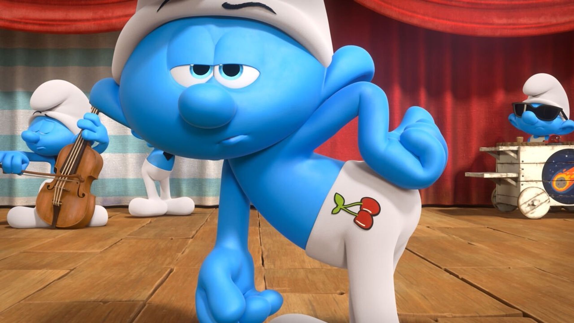 The Smurfs background