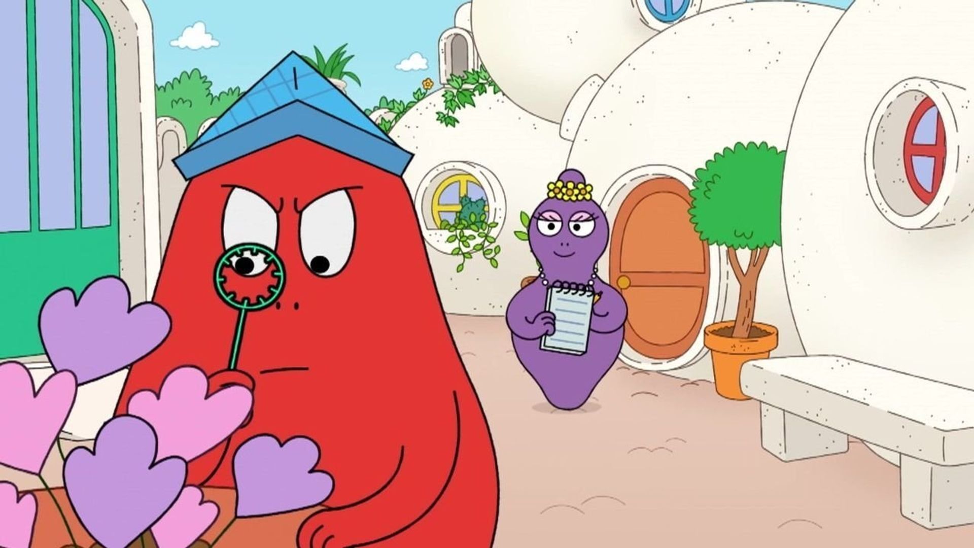 Barbapapa - One Big Happy Family background