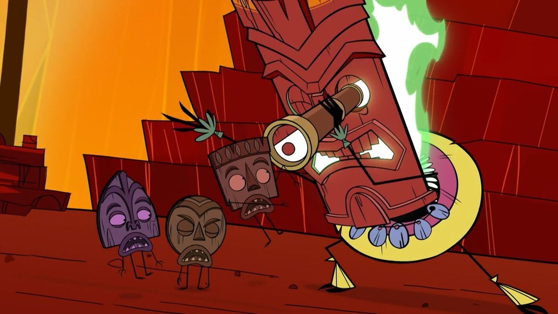 Monster Beach background