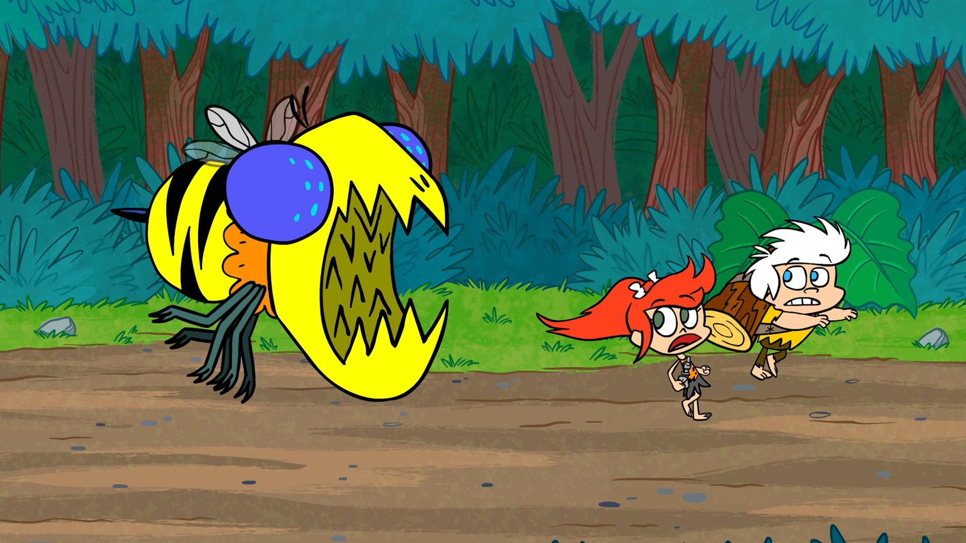 Yabba-Dabba Dinosaurs! background