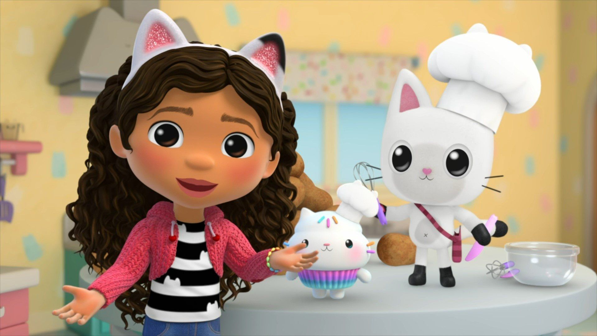 Gabby's Dollhouse background