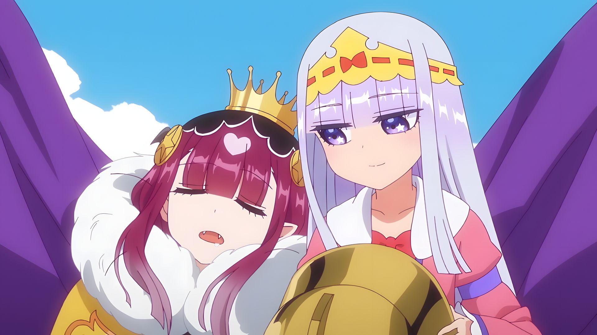 Sleepy Princess in the Demon Castle background