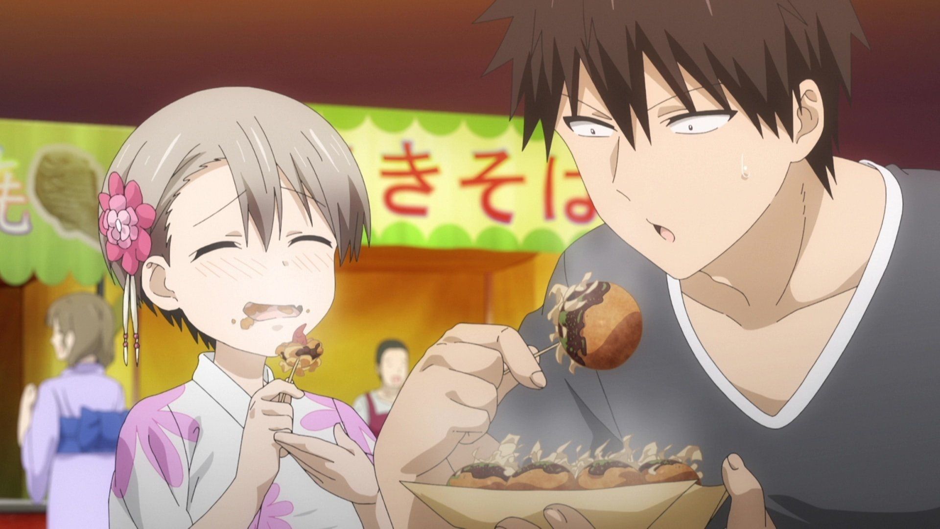 Uzaki-chan Wants to Hang Out! background