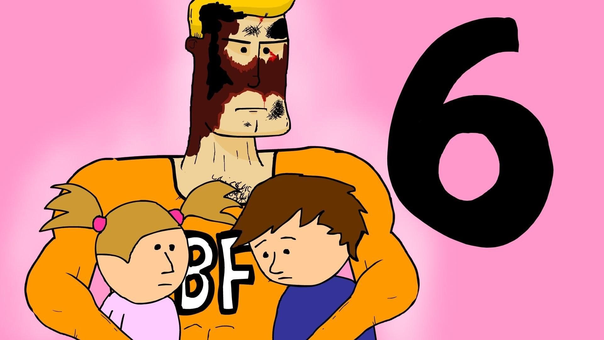 Burnt Face Man background