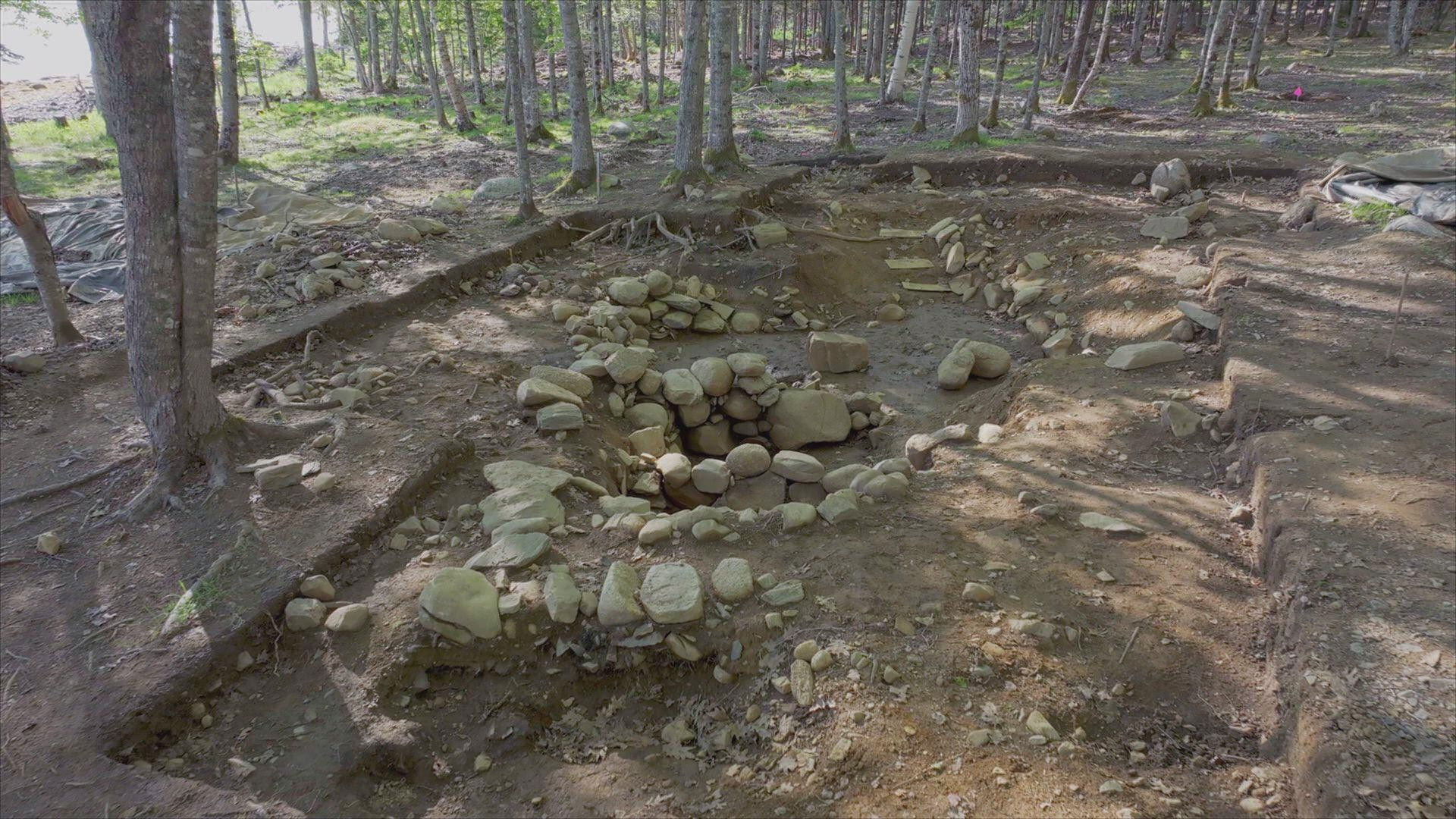 The Curse of Oak Island background