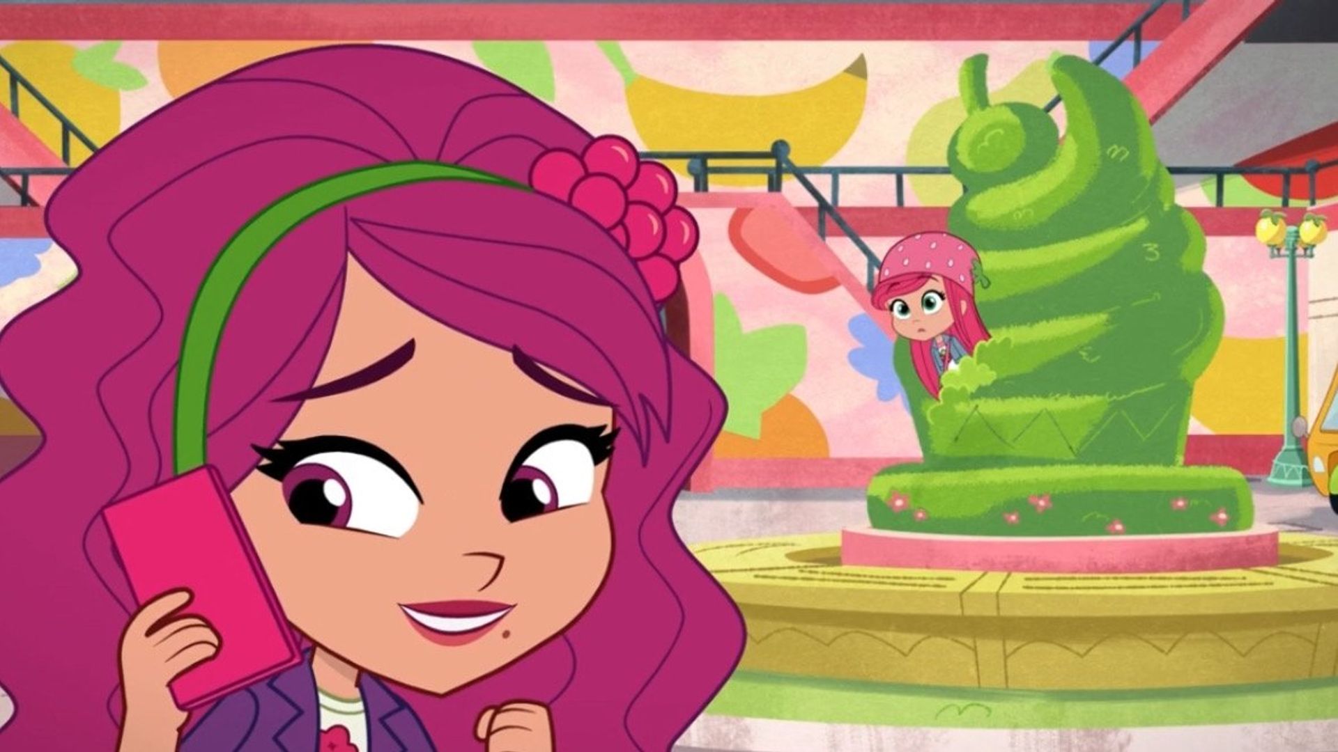 Strawberry Shortcake: Berry in the Big City background