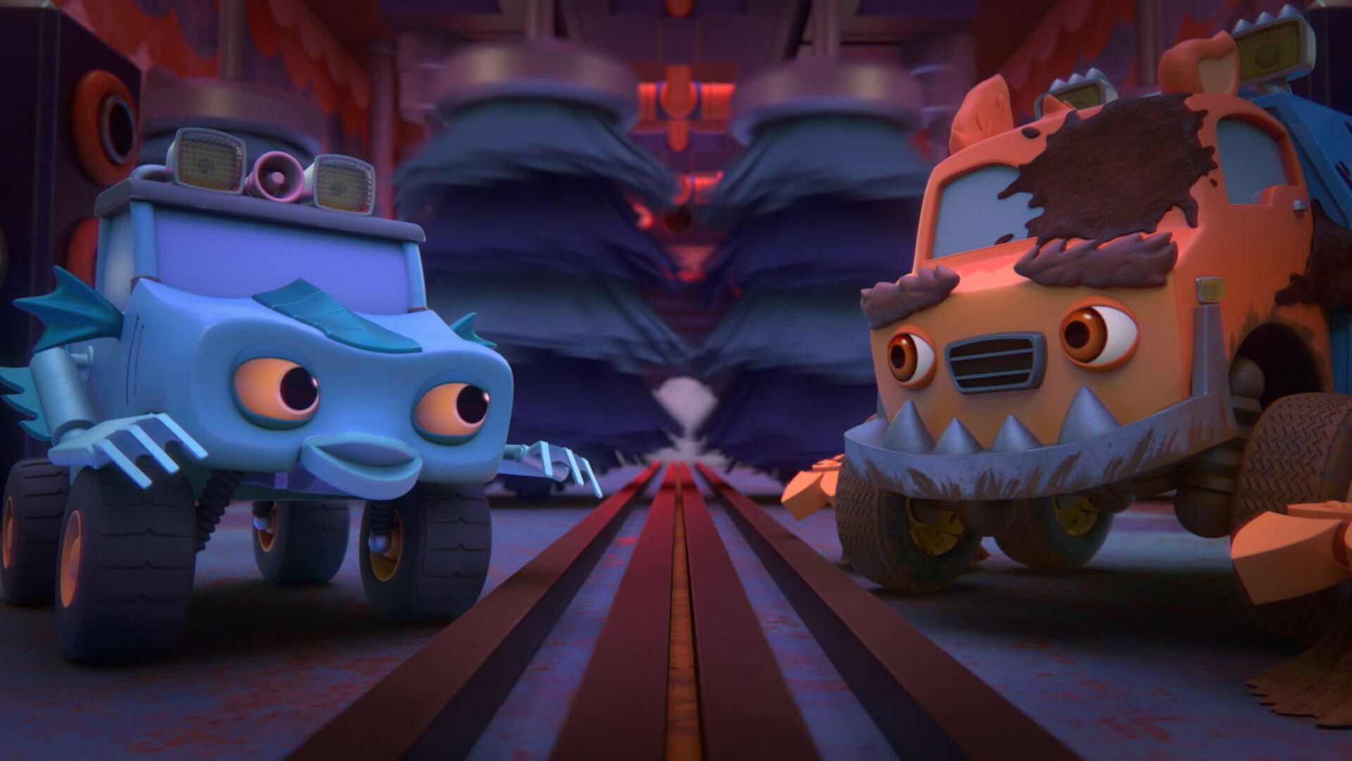 Mighty MonsterWheelies background