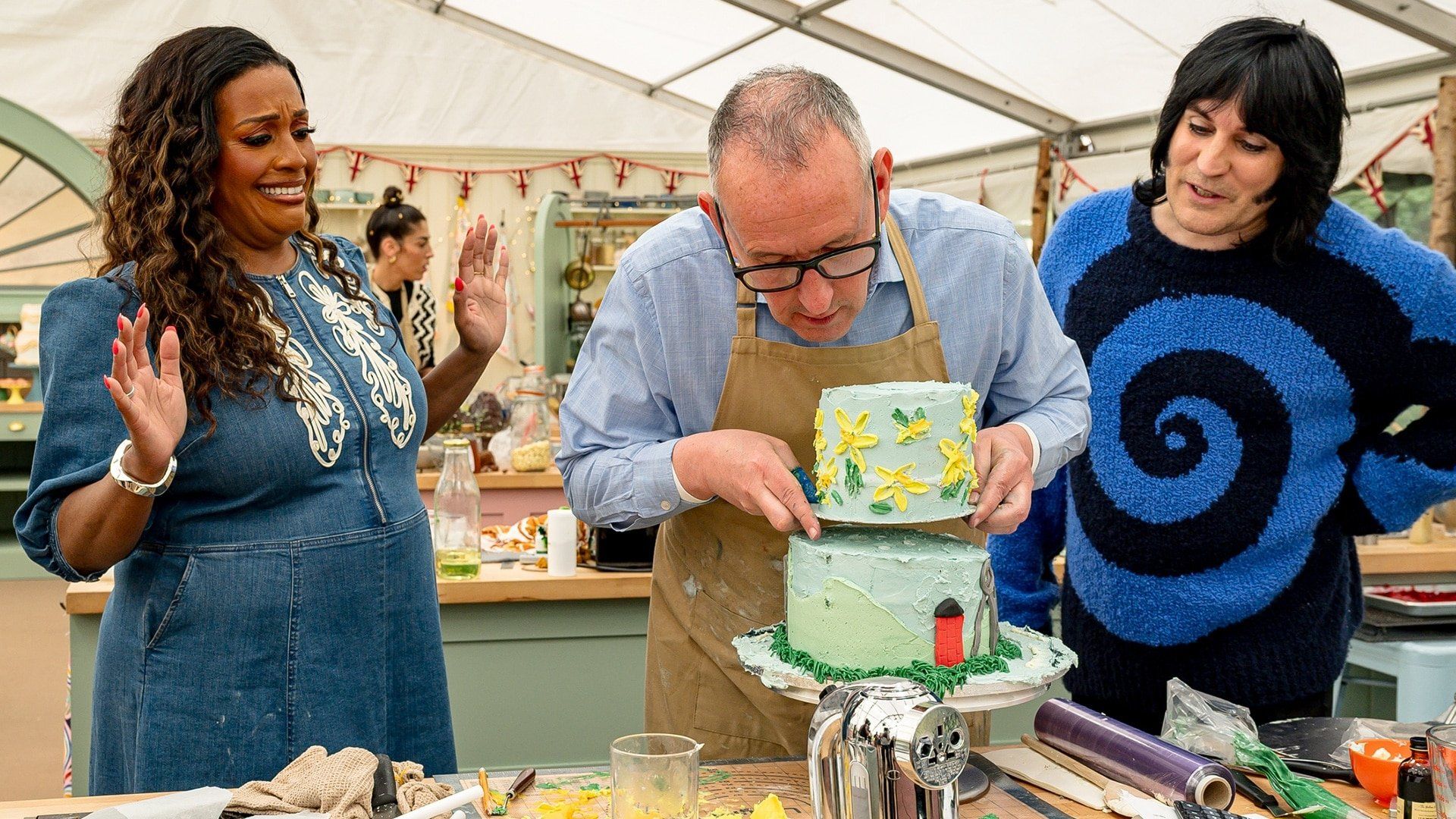 The Great British Baking Show background