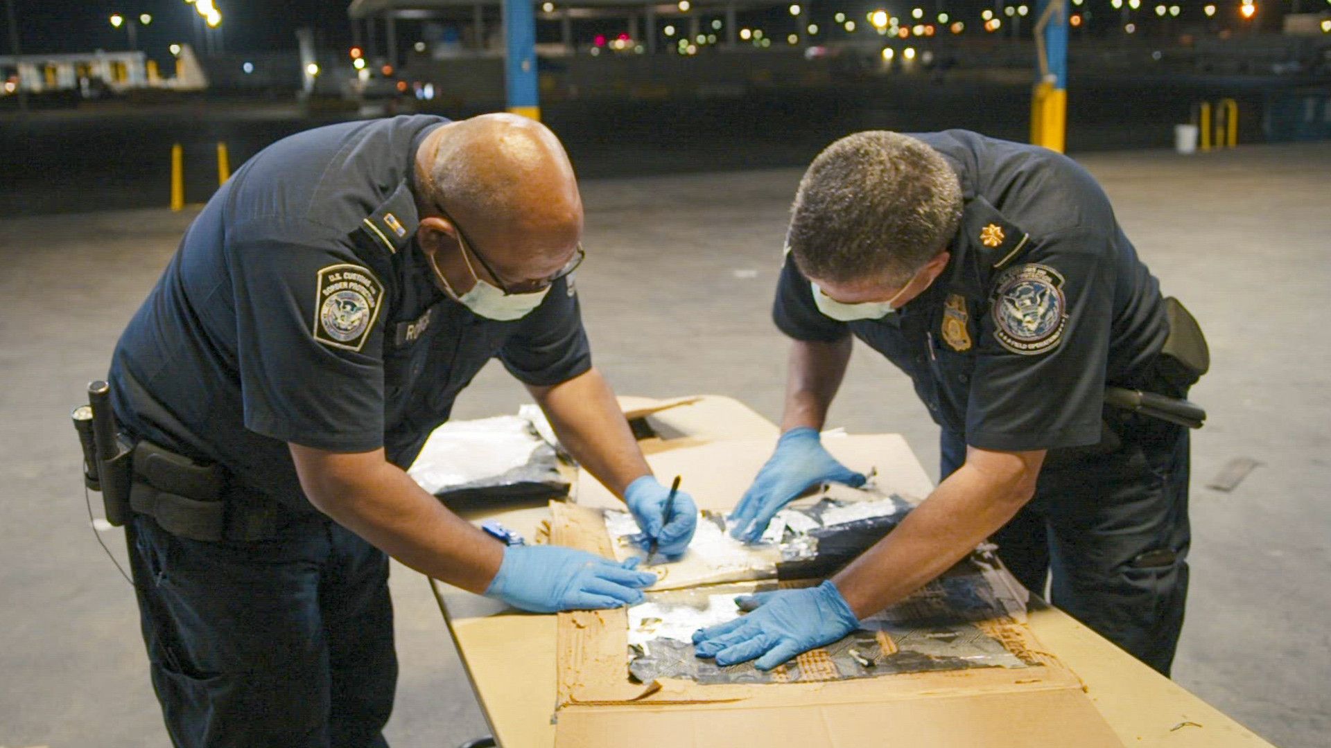 Contraband: Seized at the Border background