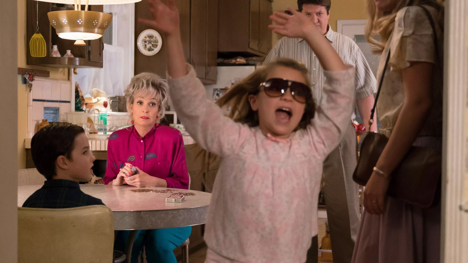 Young Sheldon background