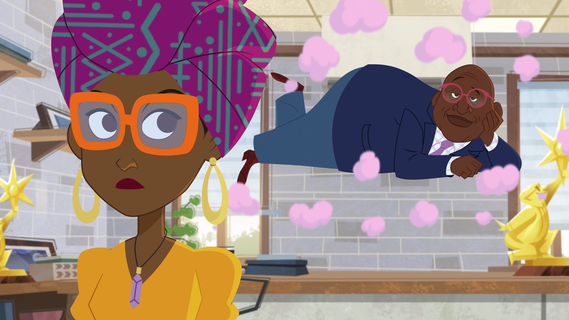 The Proud Family: Louder and Prouder background