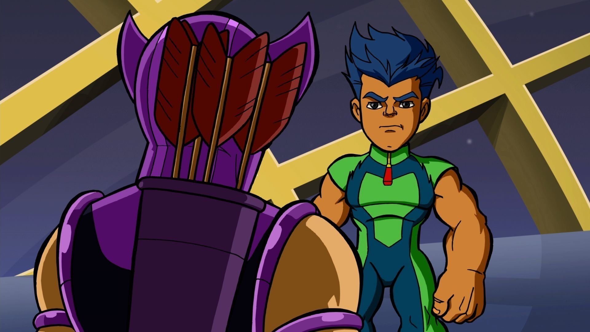 The Super Hero Squad Show background