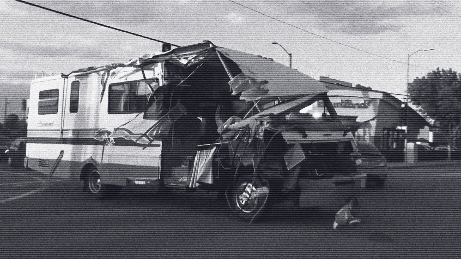 Crimes Gone Viral background