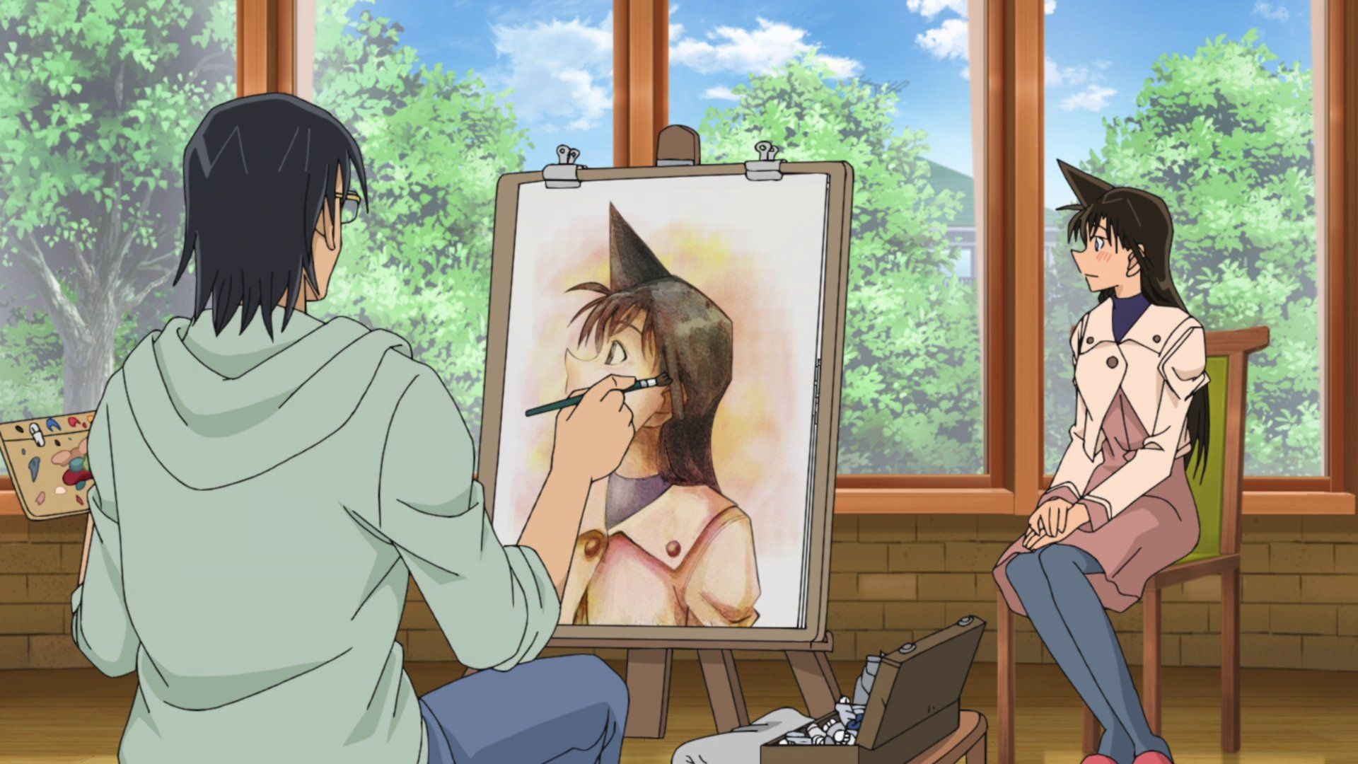 Detective Conan background