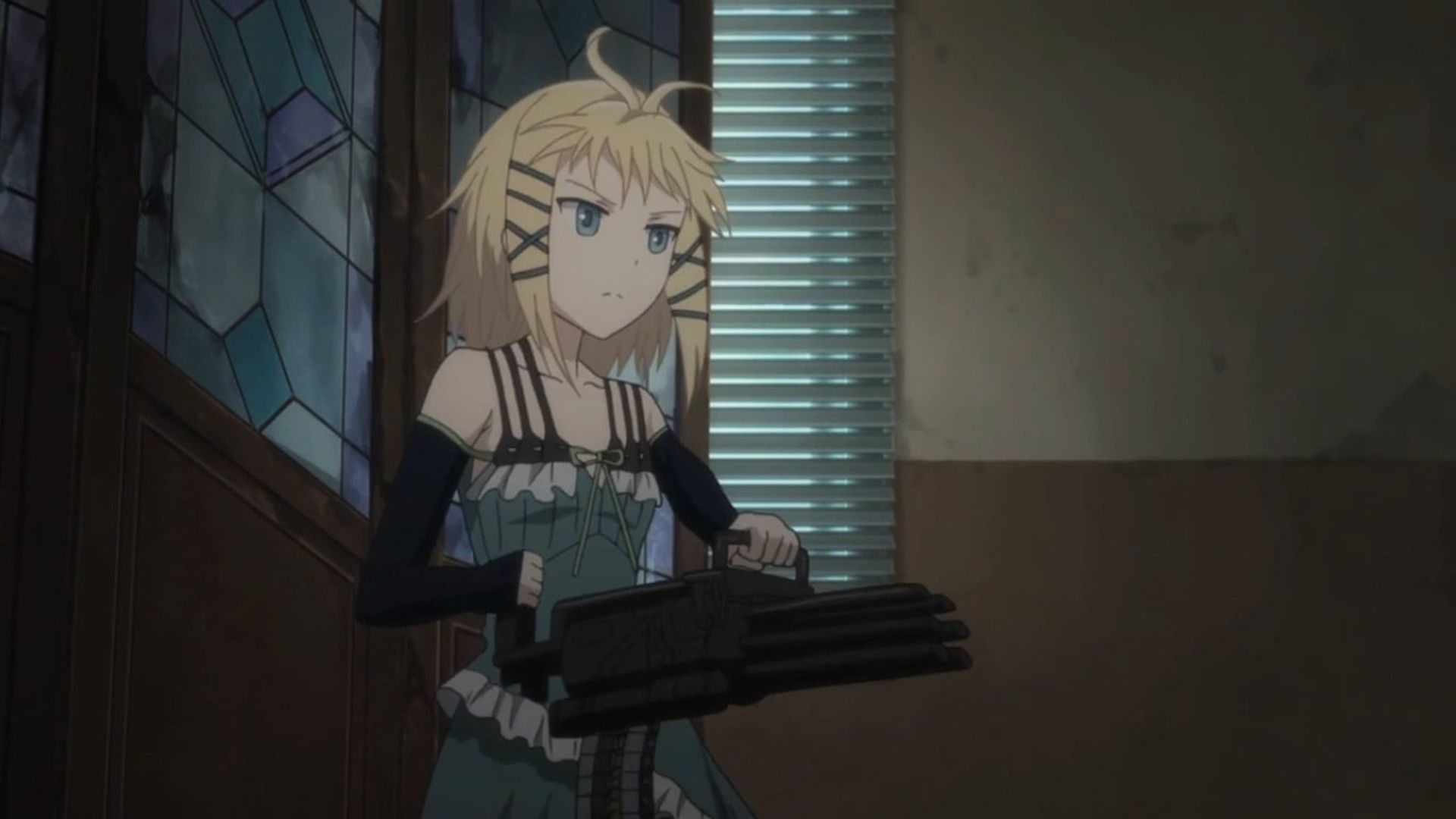 Black Bullet background