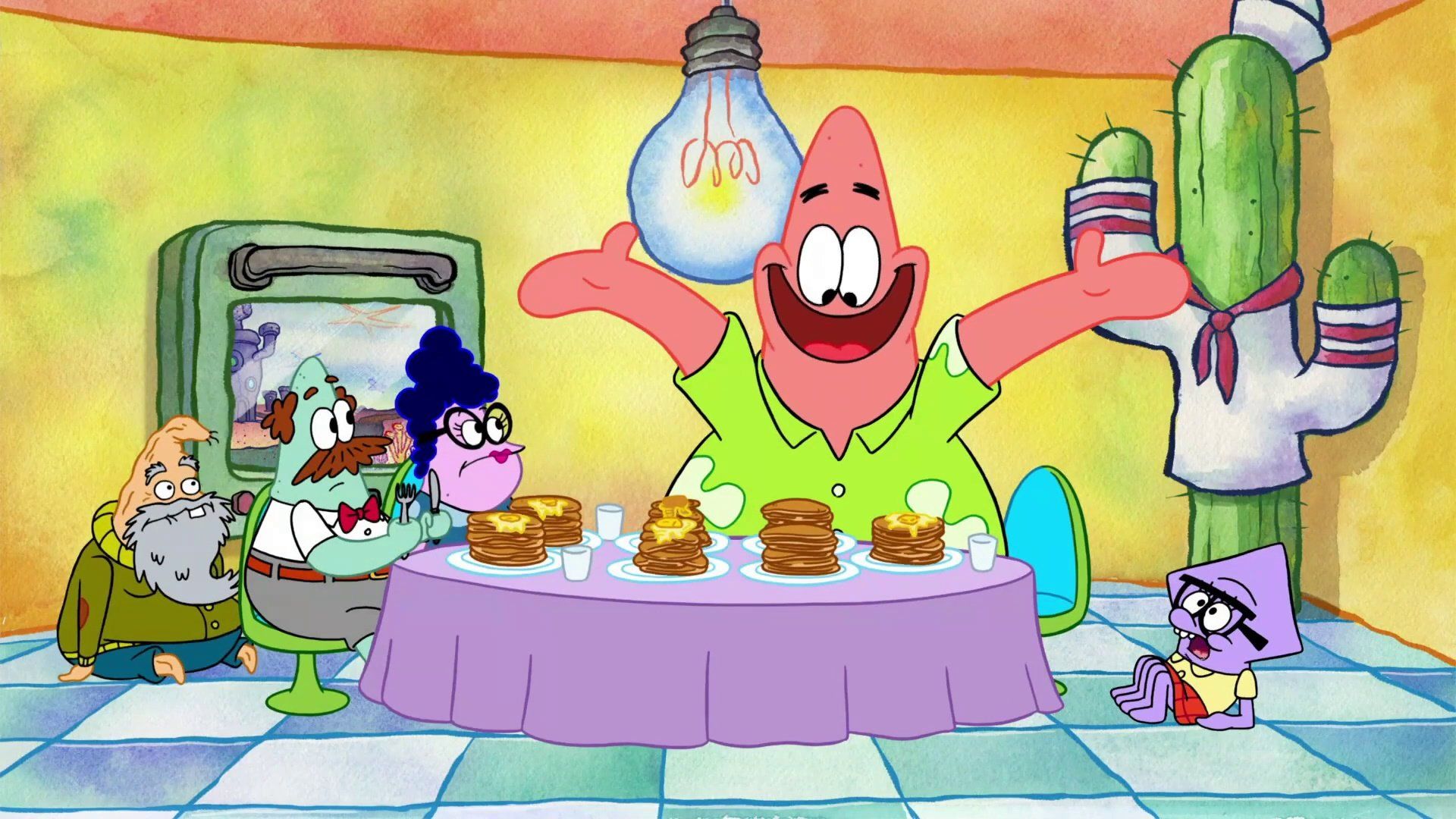The Patrick Star Show background