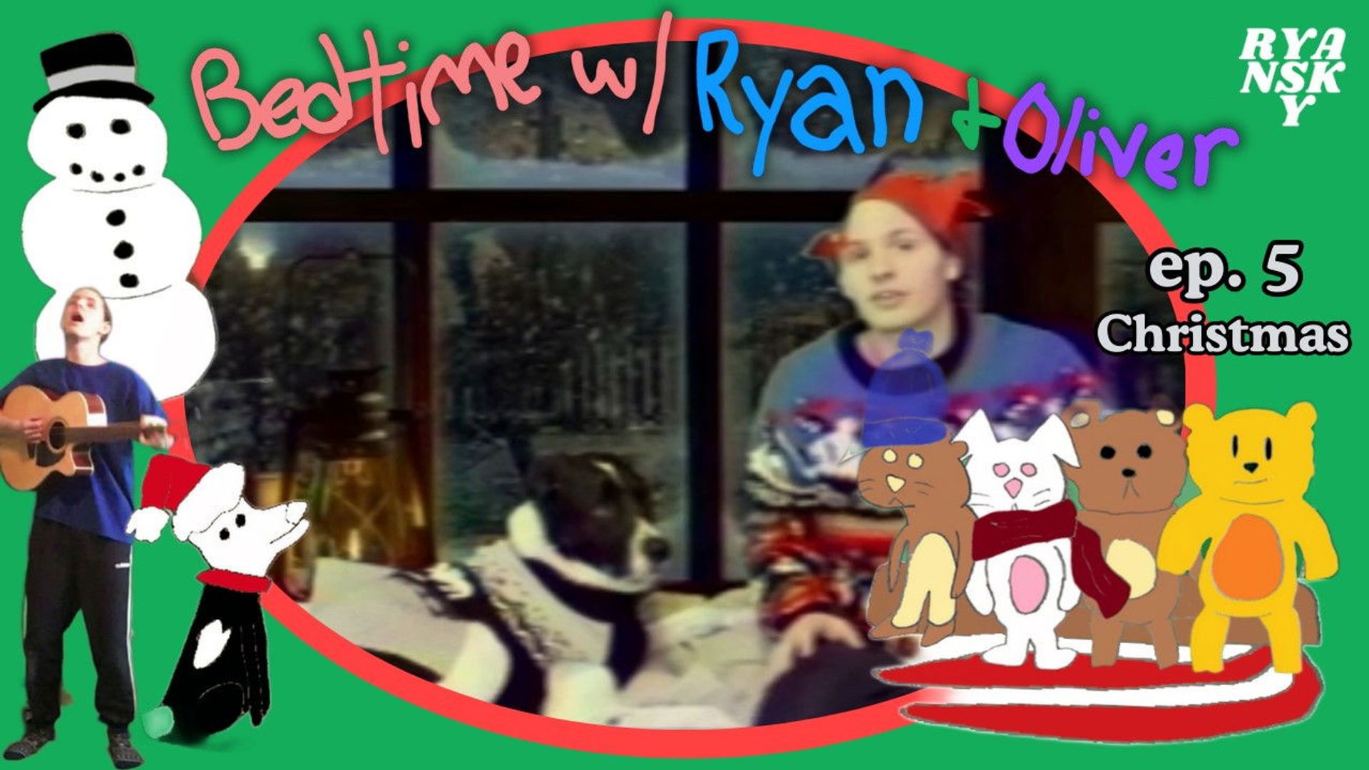 Bedtime with Ryan and Oliver background