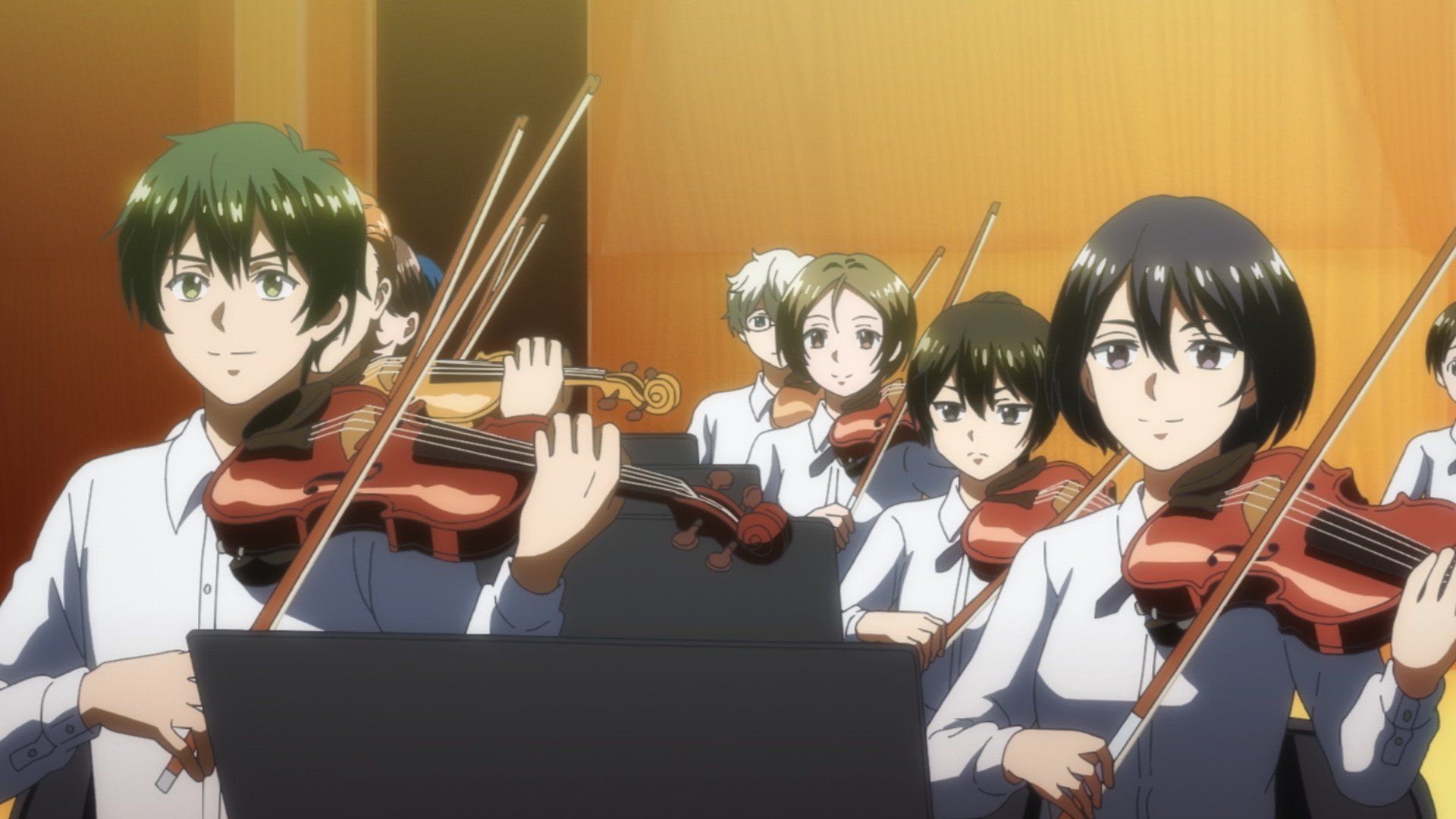 Blue Orchestra background
