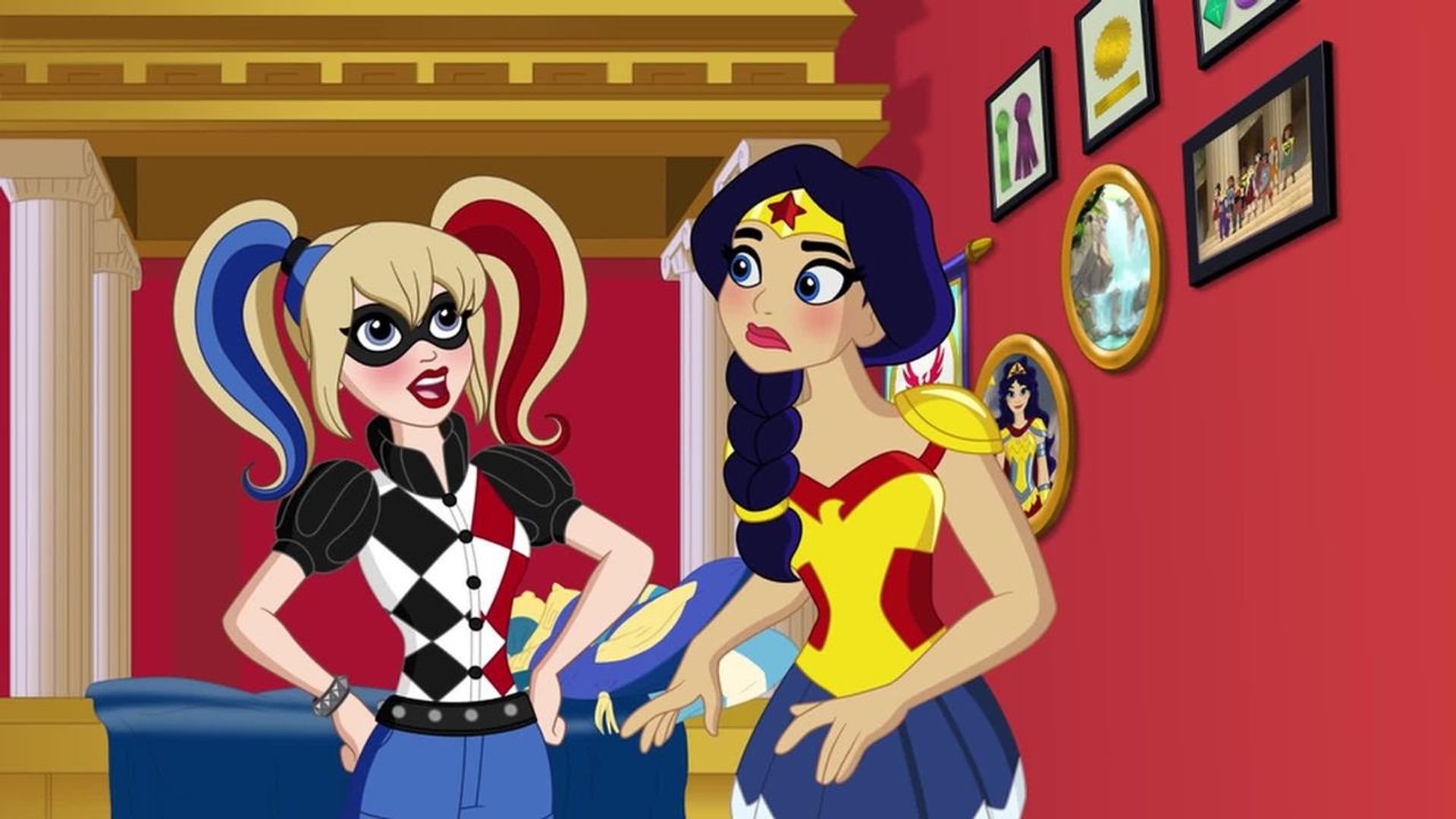 DC Super Hero Girls background