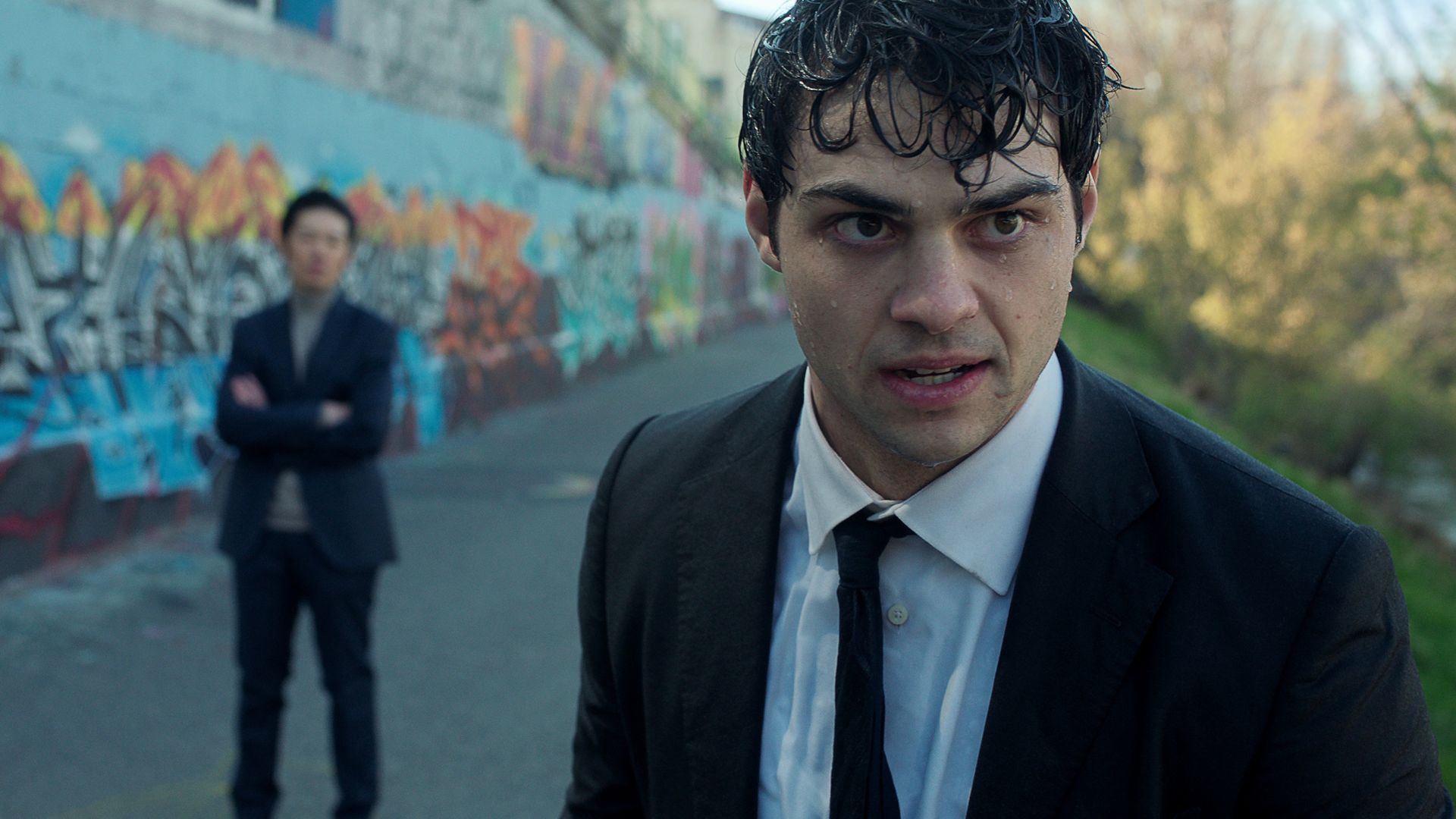 The Recruit background