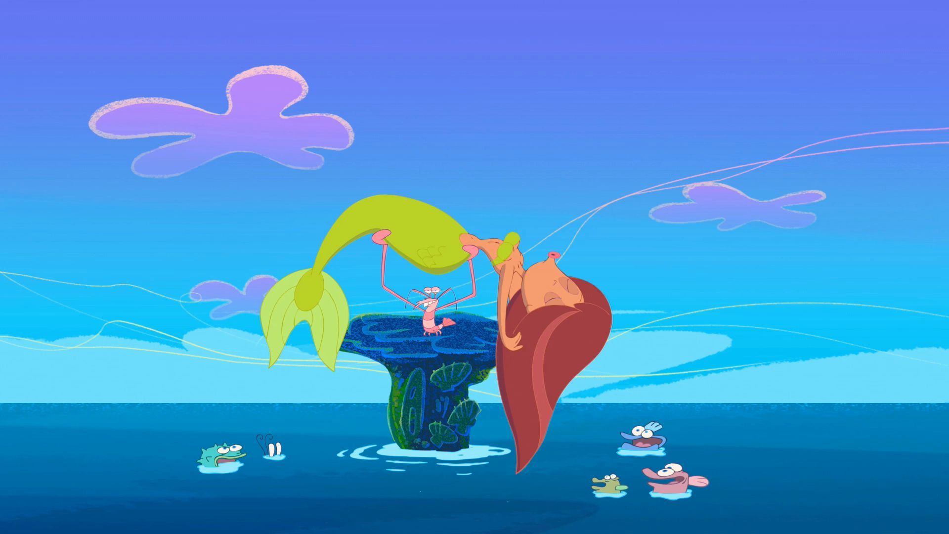 Zig & Sharko background