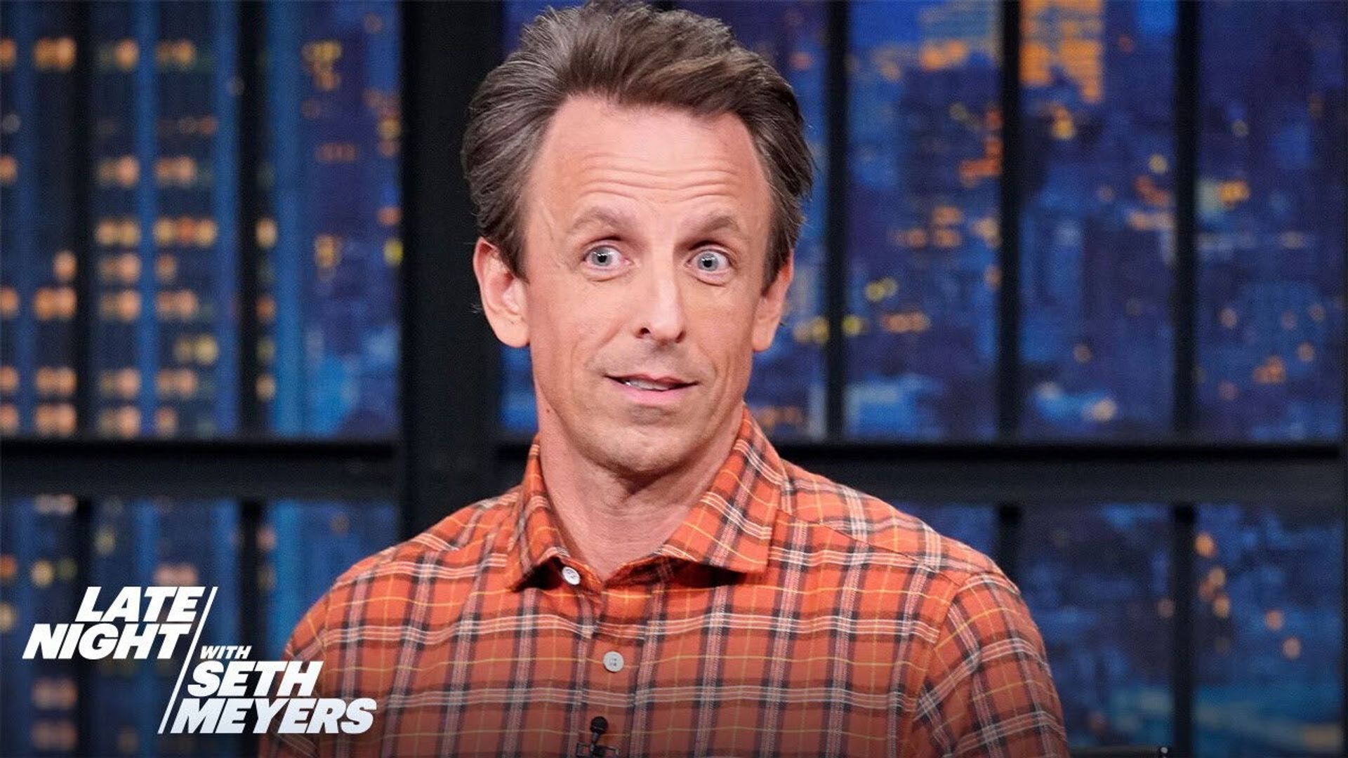 Late Night with Seth Meyers: Corrections" background