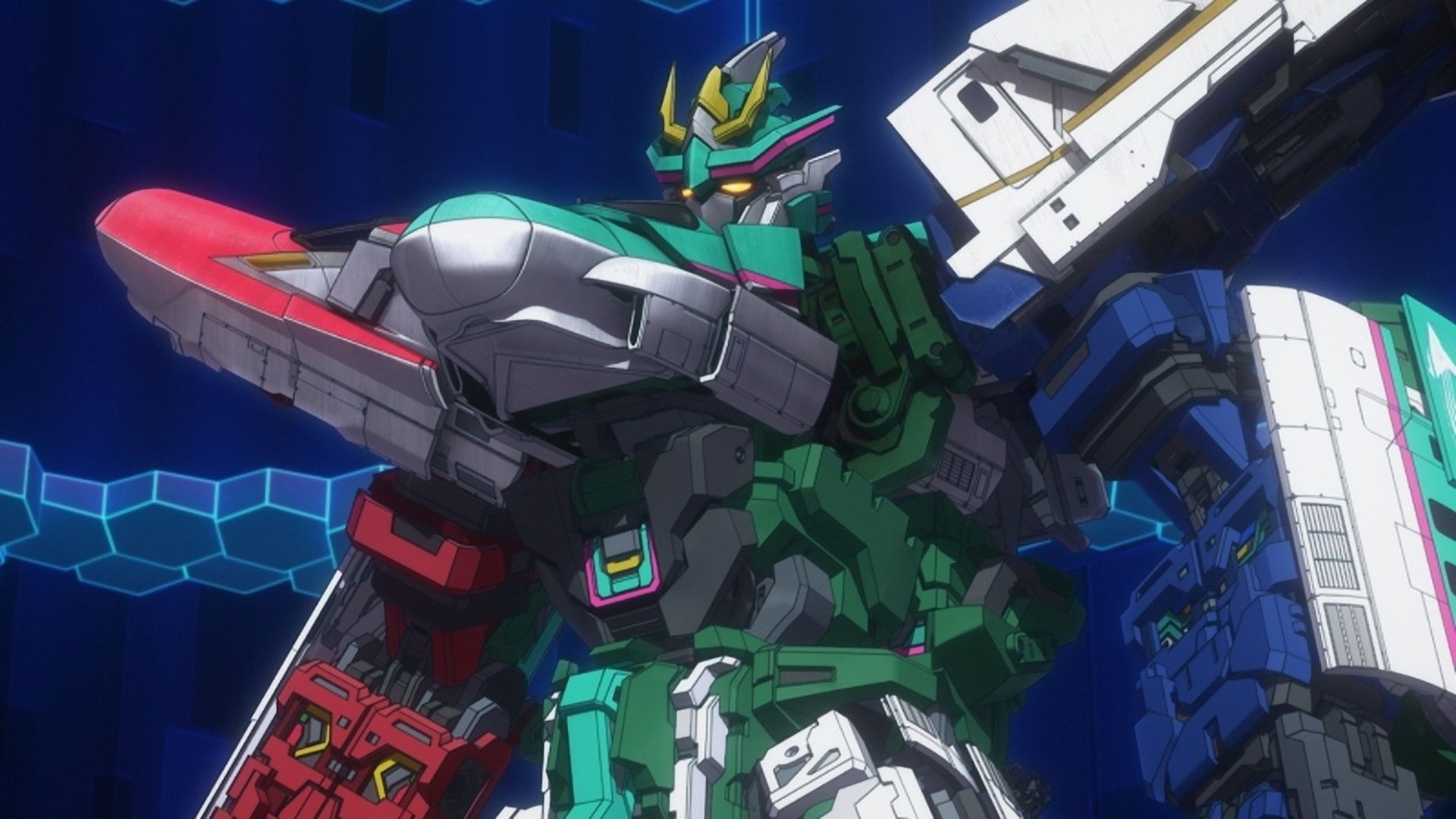 Shinkalion Change the World background