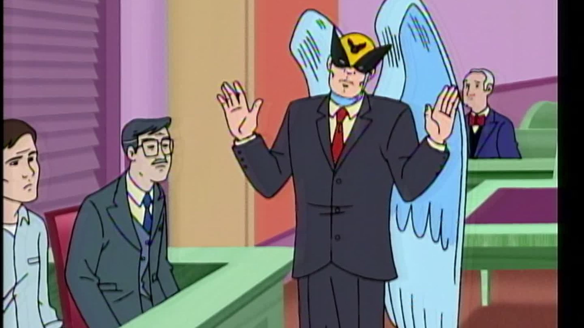 Harvey Birdman, Attorney at Law background