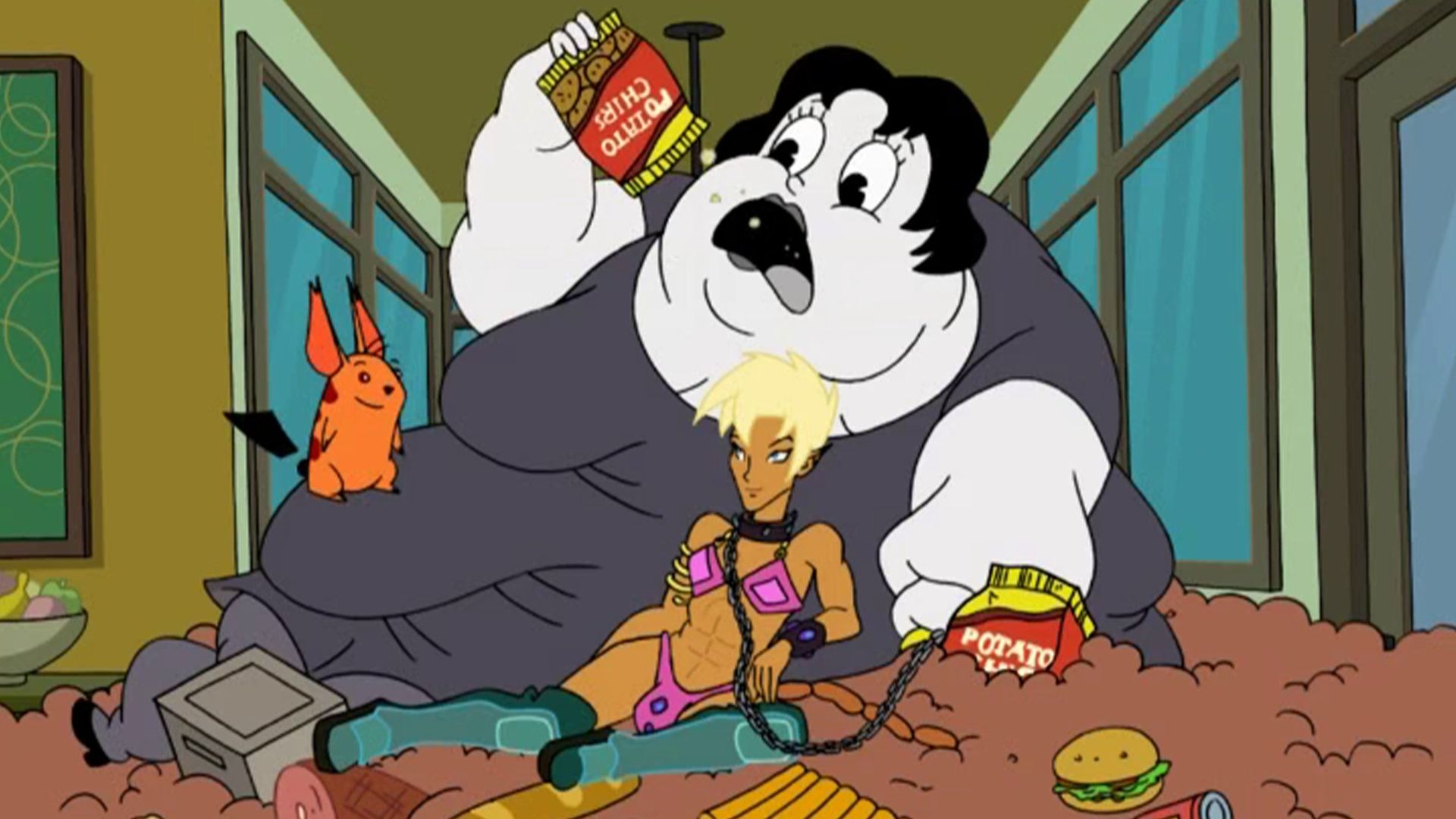Drawn Together background