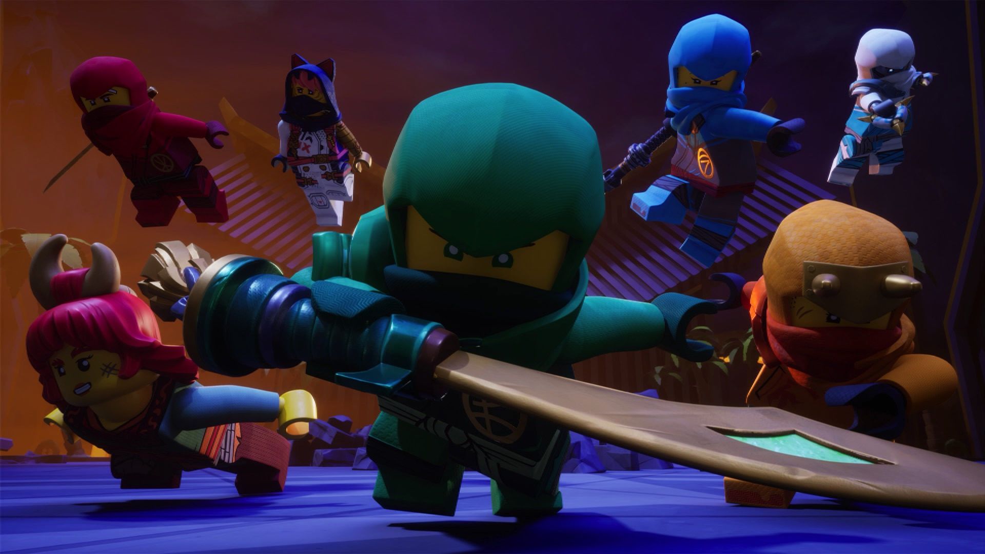 Ninjago United background