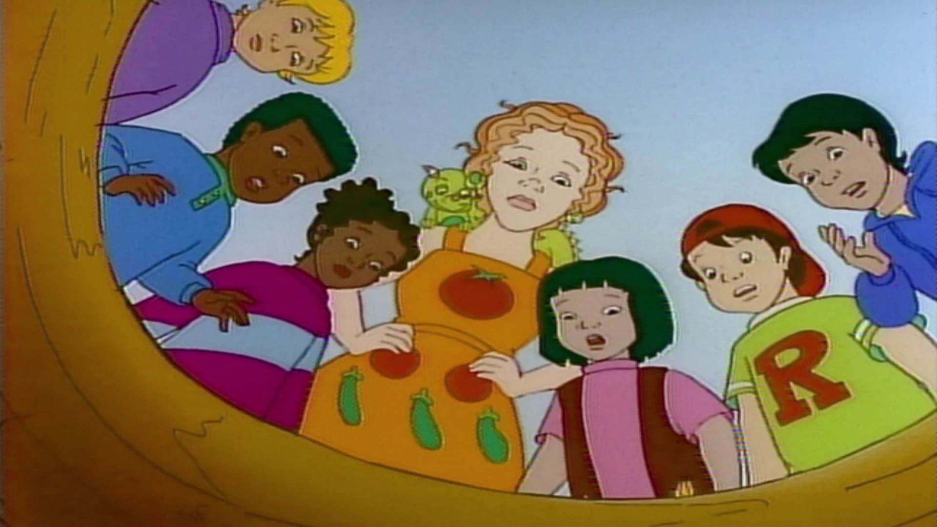 The Magic School Bus background