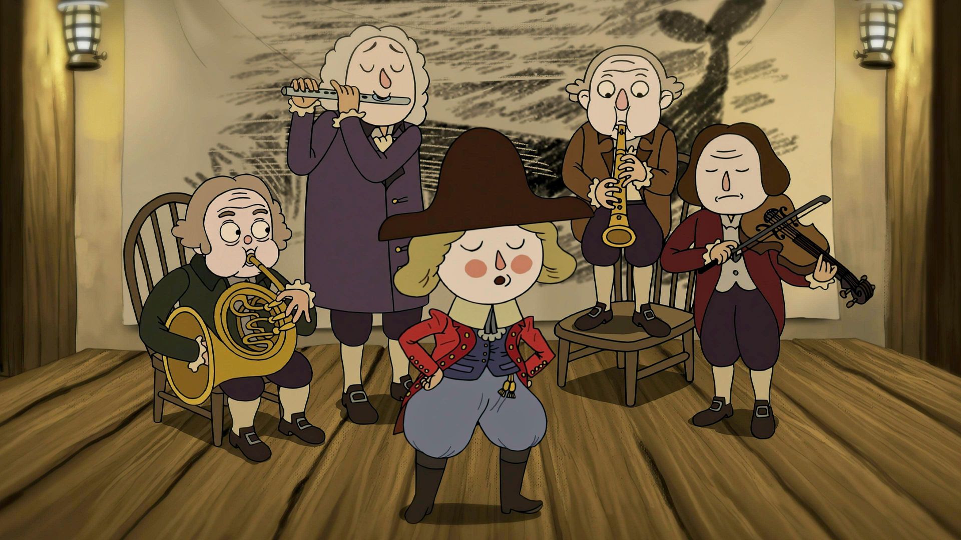 Over the Garden Wall background
