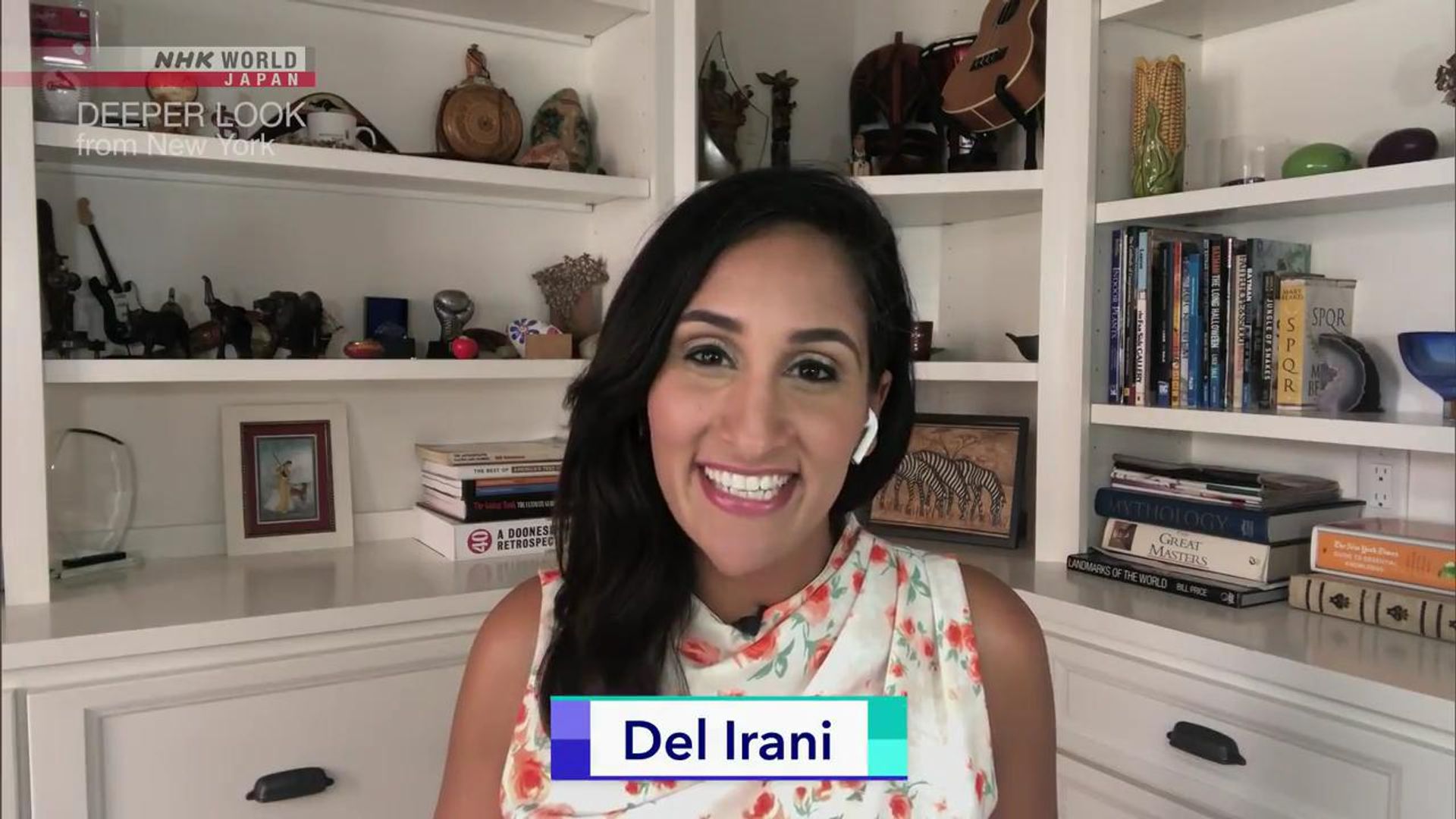 Deeper Look from New York background