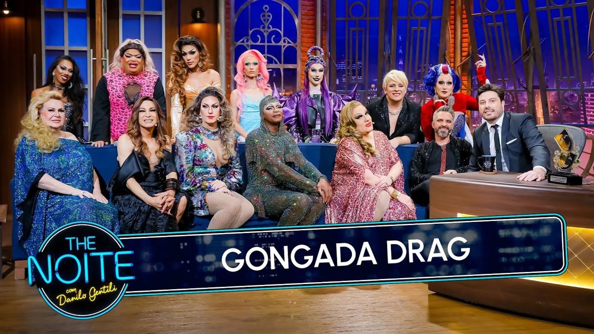 The Noite com Danilo Gentili background