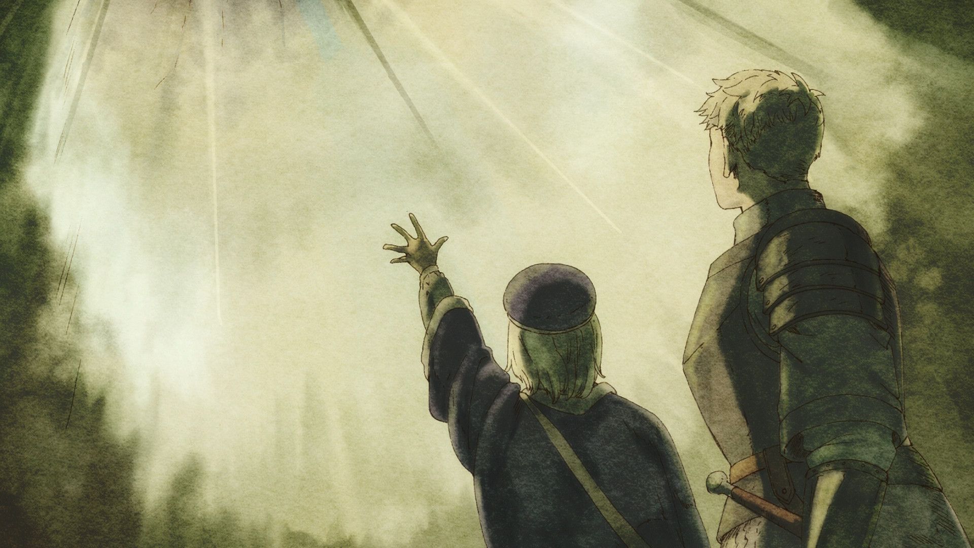 Delicious in Dungeon background